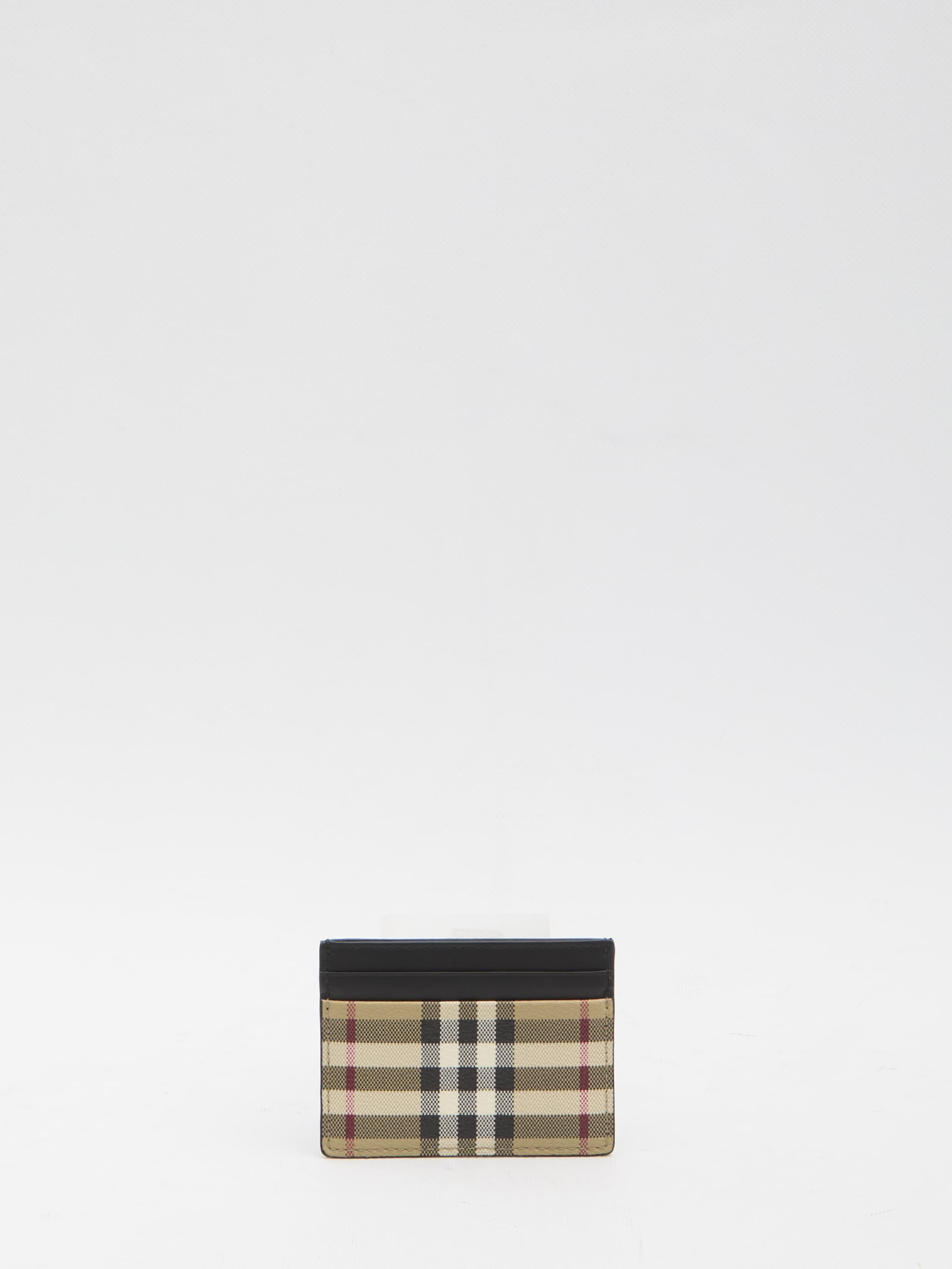 Burberry Check Card Holder