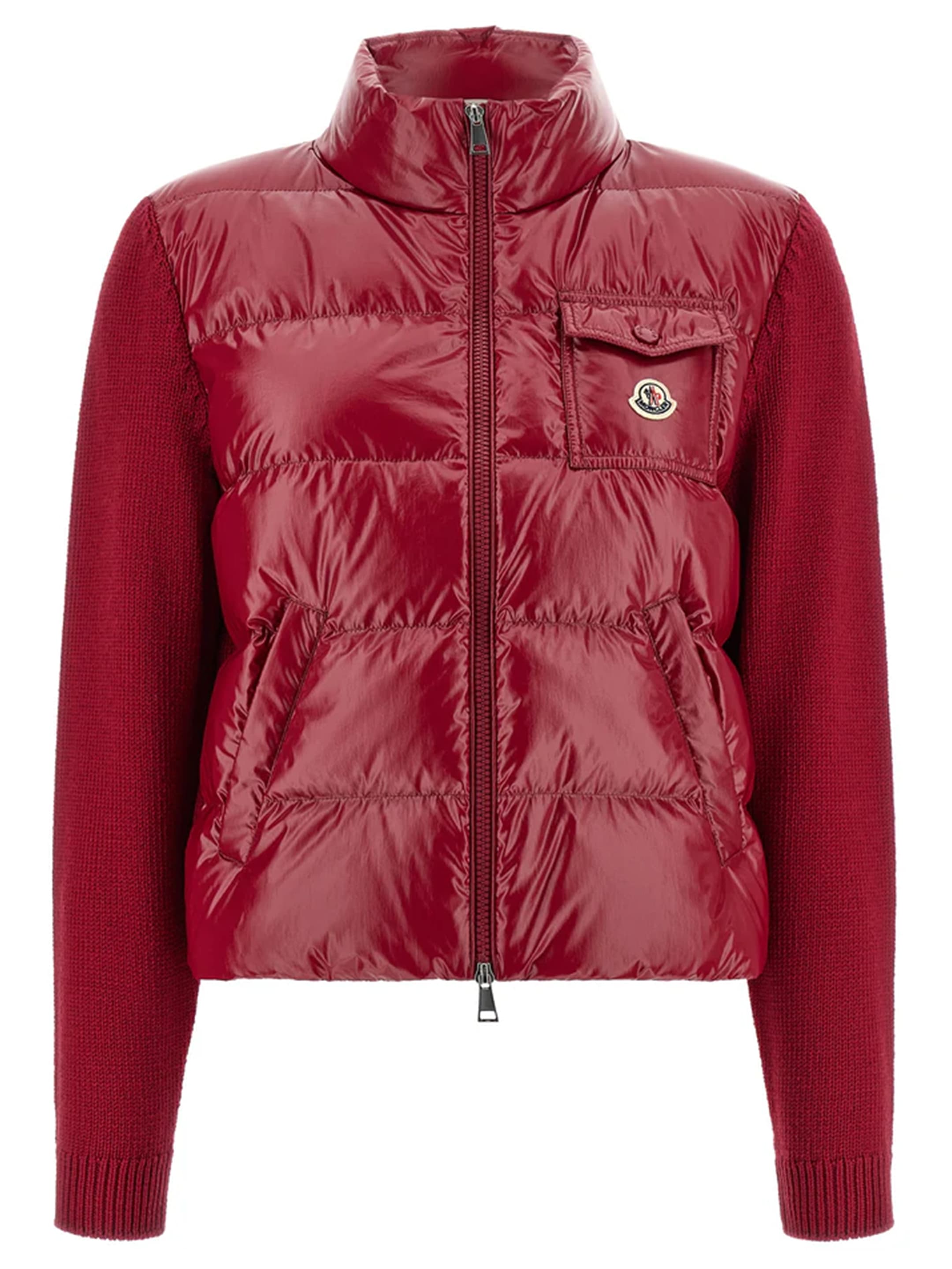 Moncler Padded Wool Cardigan
