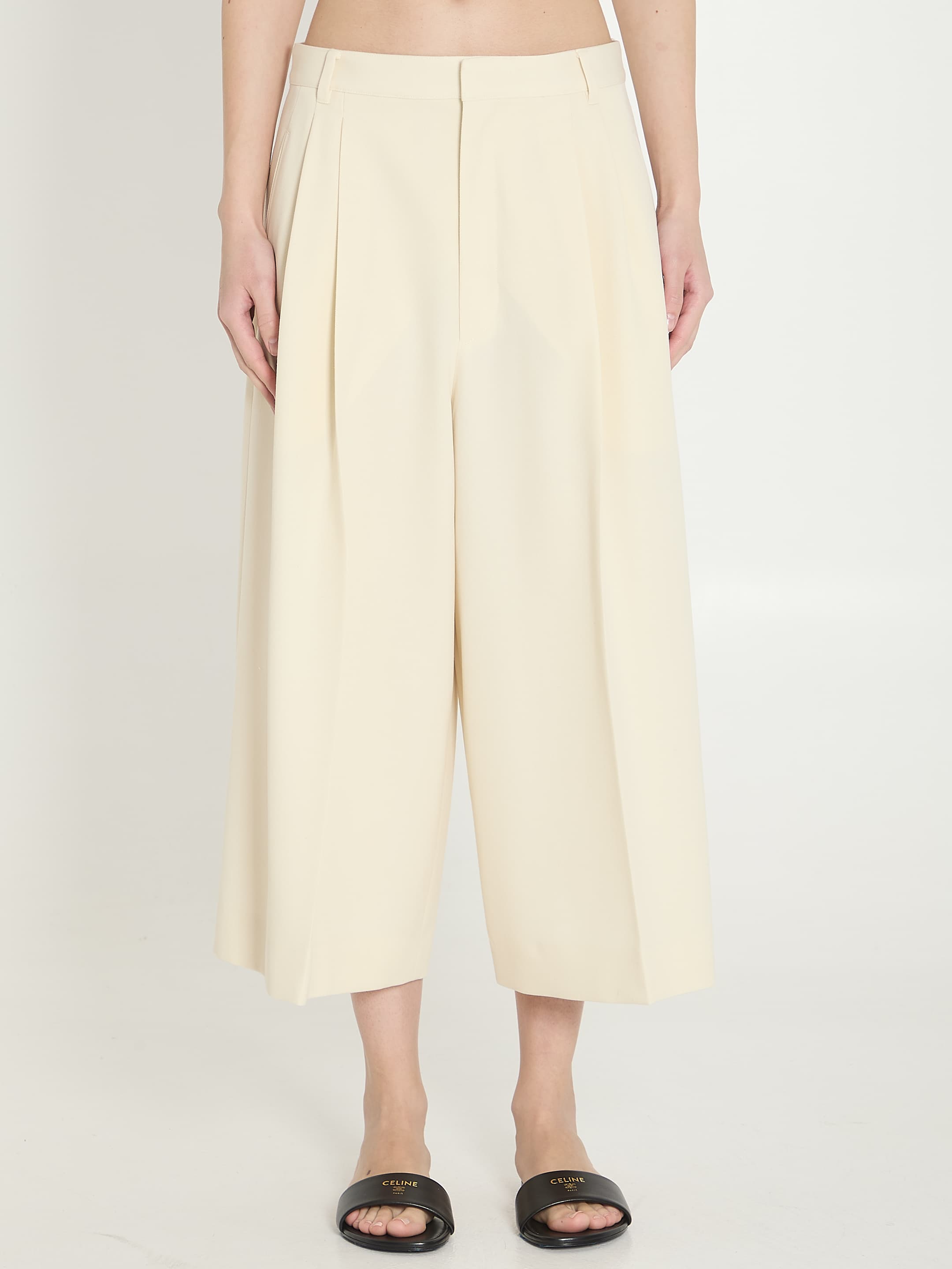 Celine Montauk Cropped Trousers