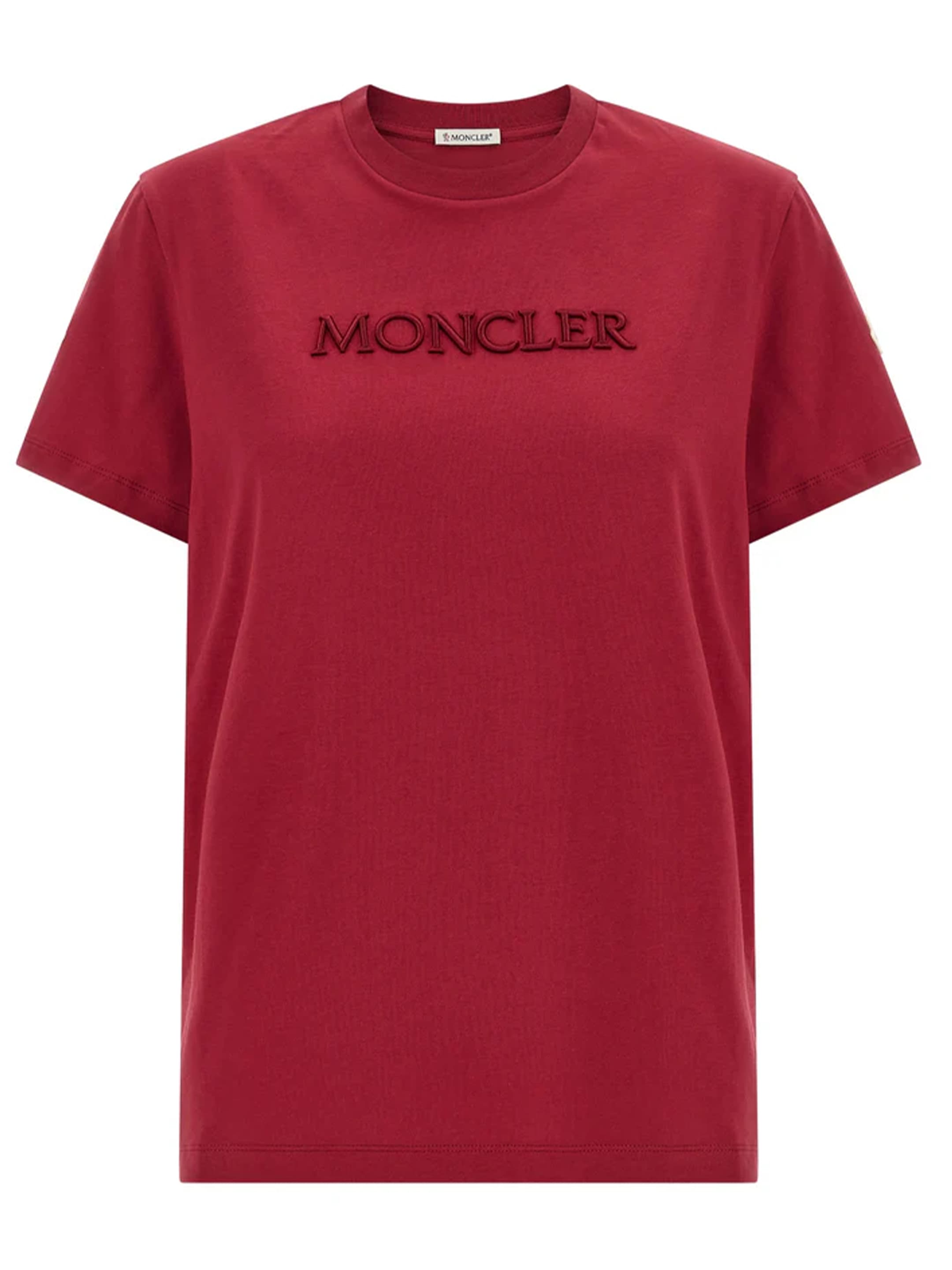 Moncler Cotton T-shirt with Logo