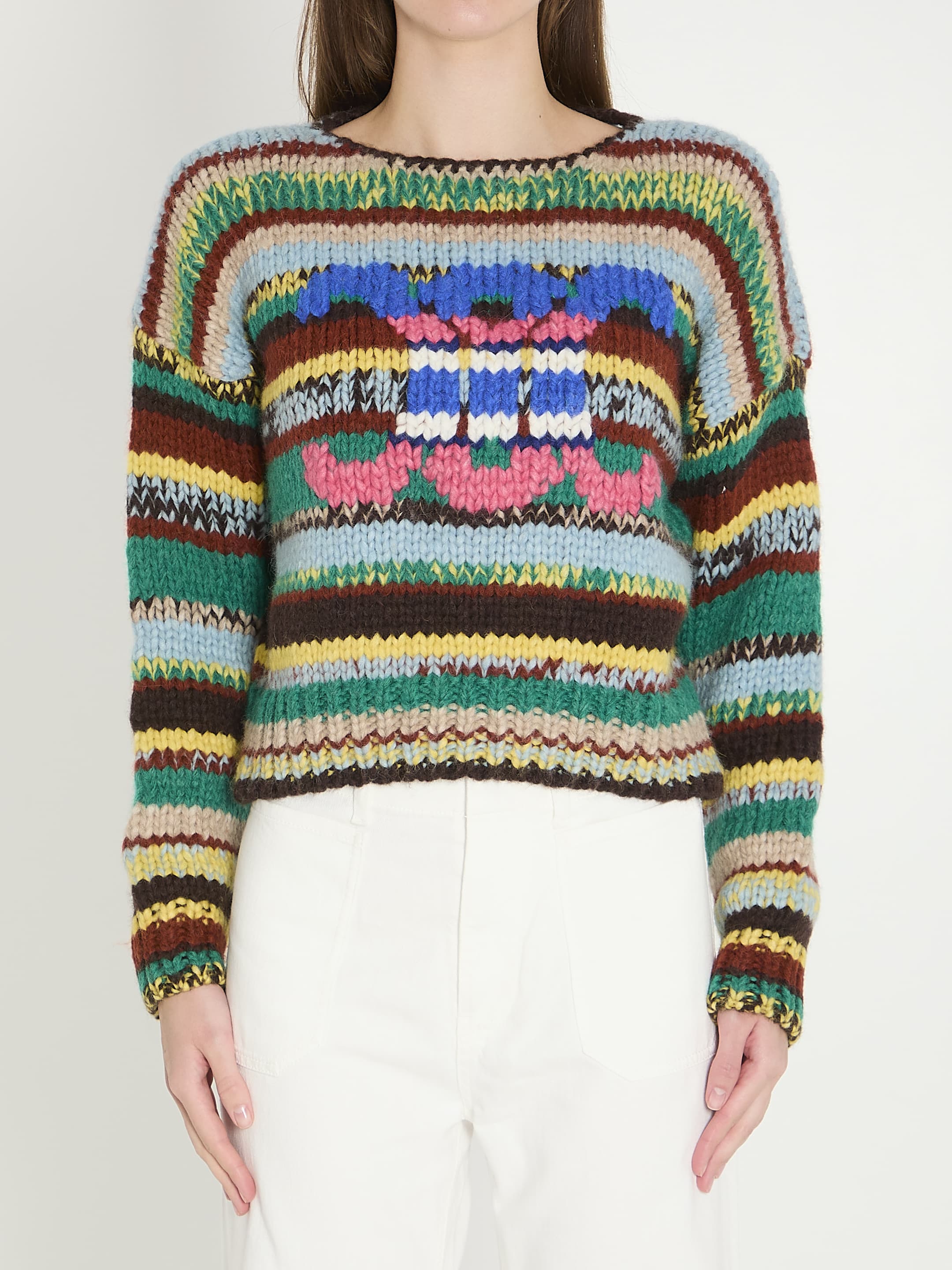 Celine Crew Neck Sweater