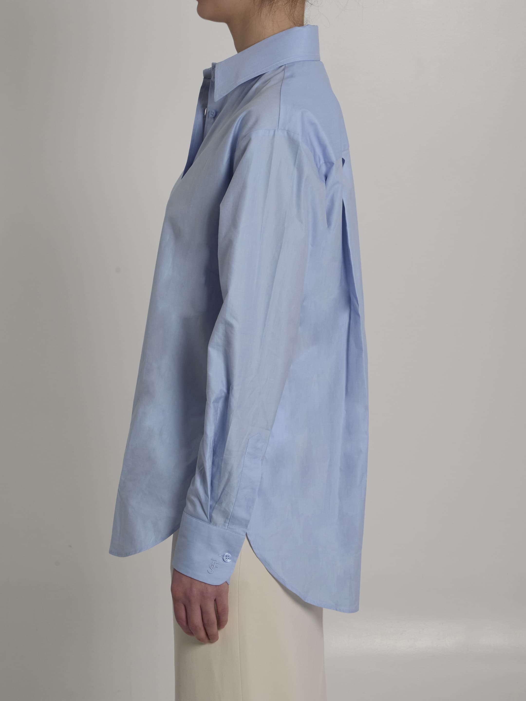 THE FRANKIE SHOP Peri Cotton Shirt