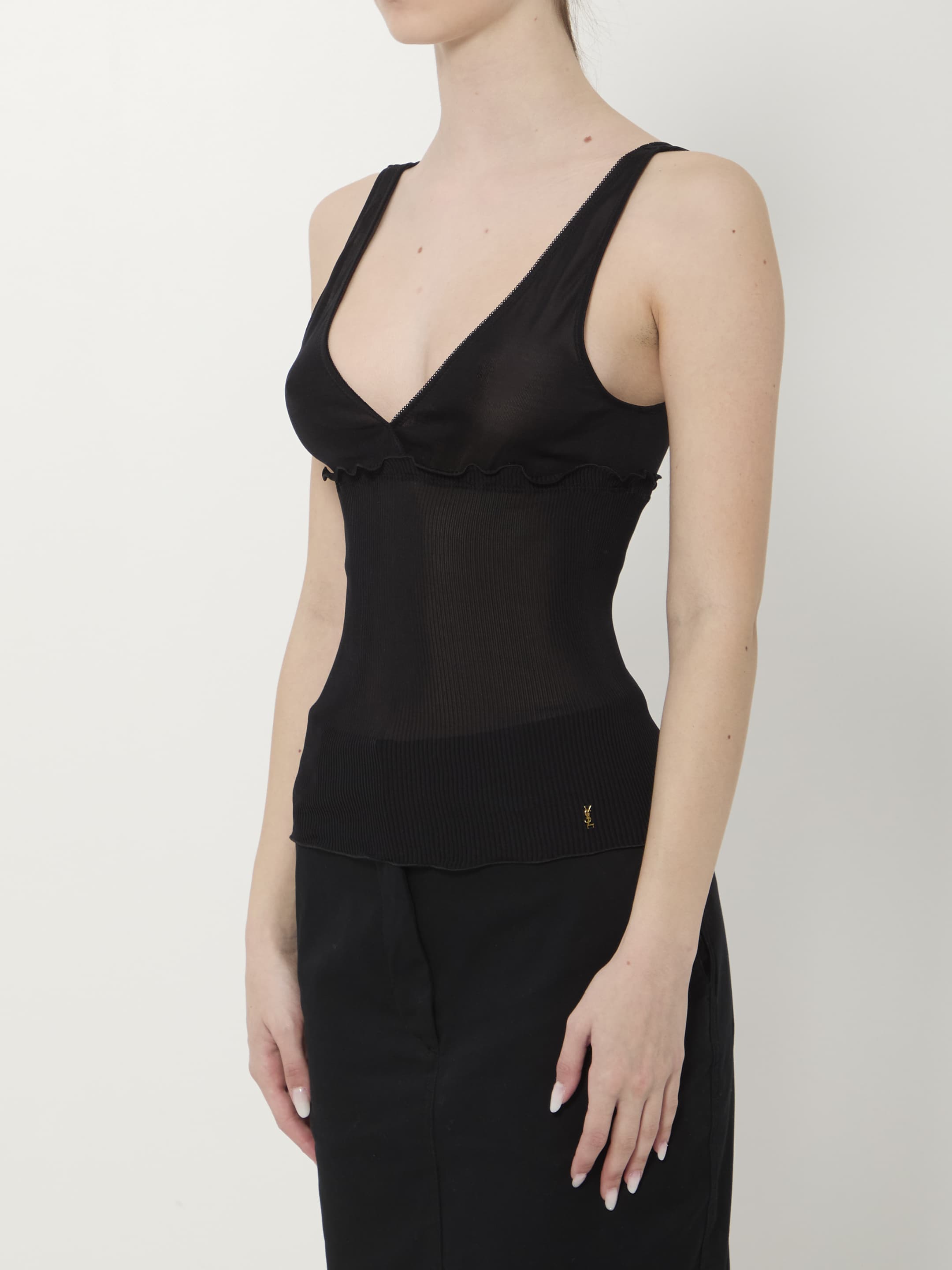 Saint Laurent Cassandre Tank Top