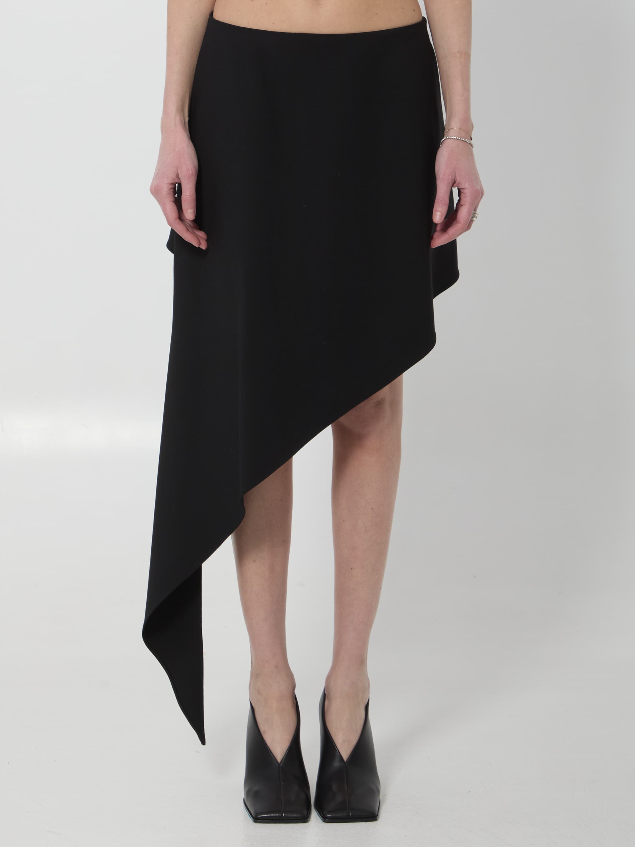 Alaïa ALAIA Asymmetric Pointed Skirt
