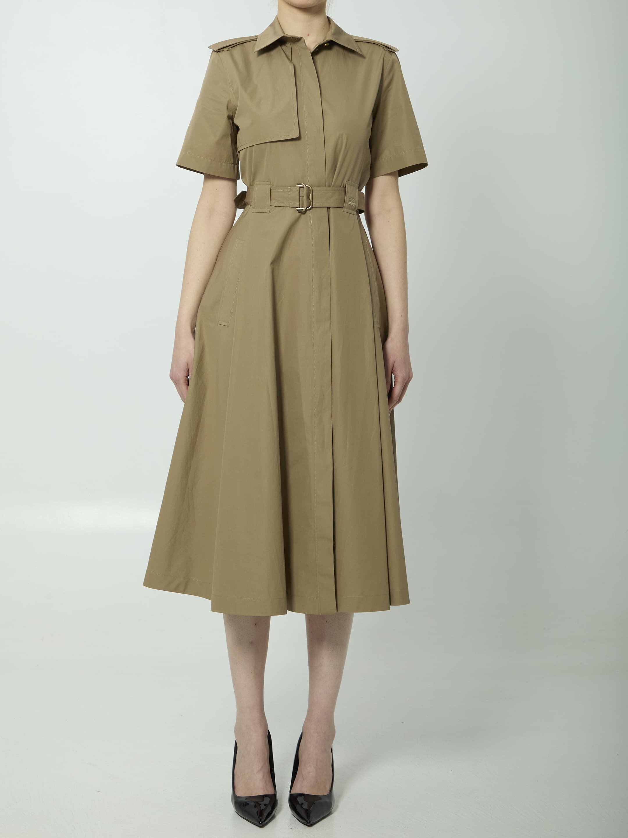 Burberry Cotton Poplin Shirtdress