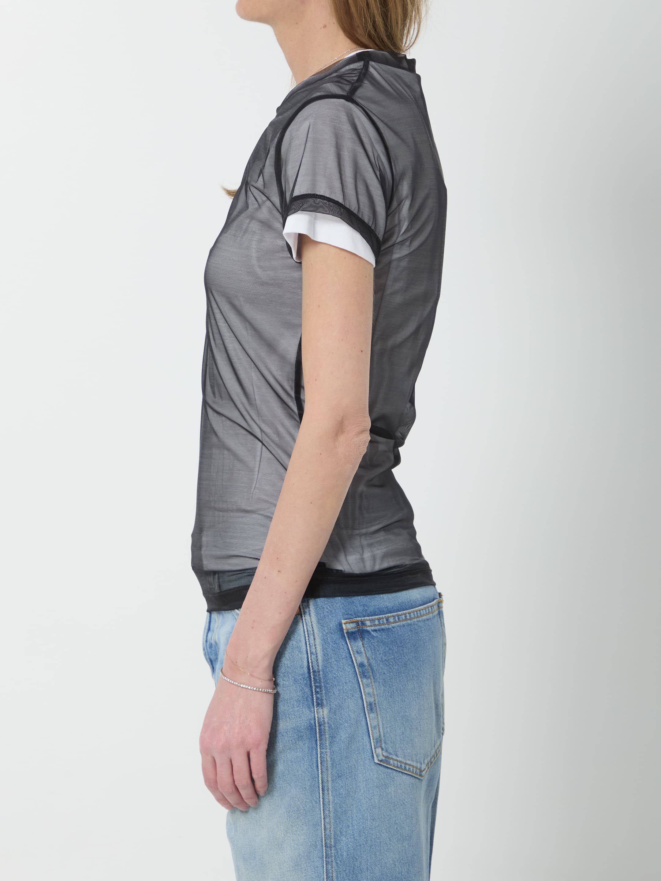 Gucci Double-layer Jersey T-shirt