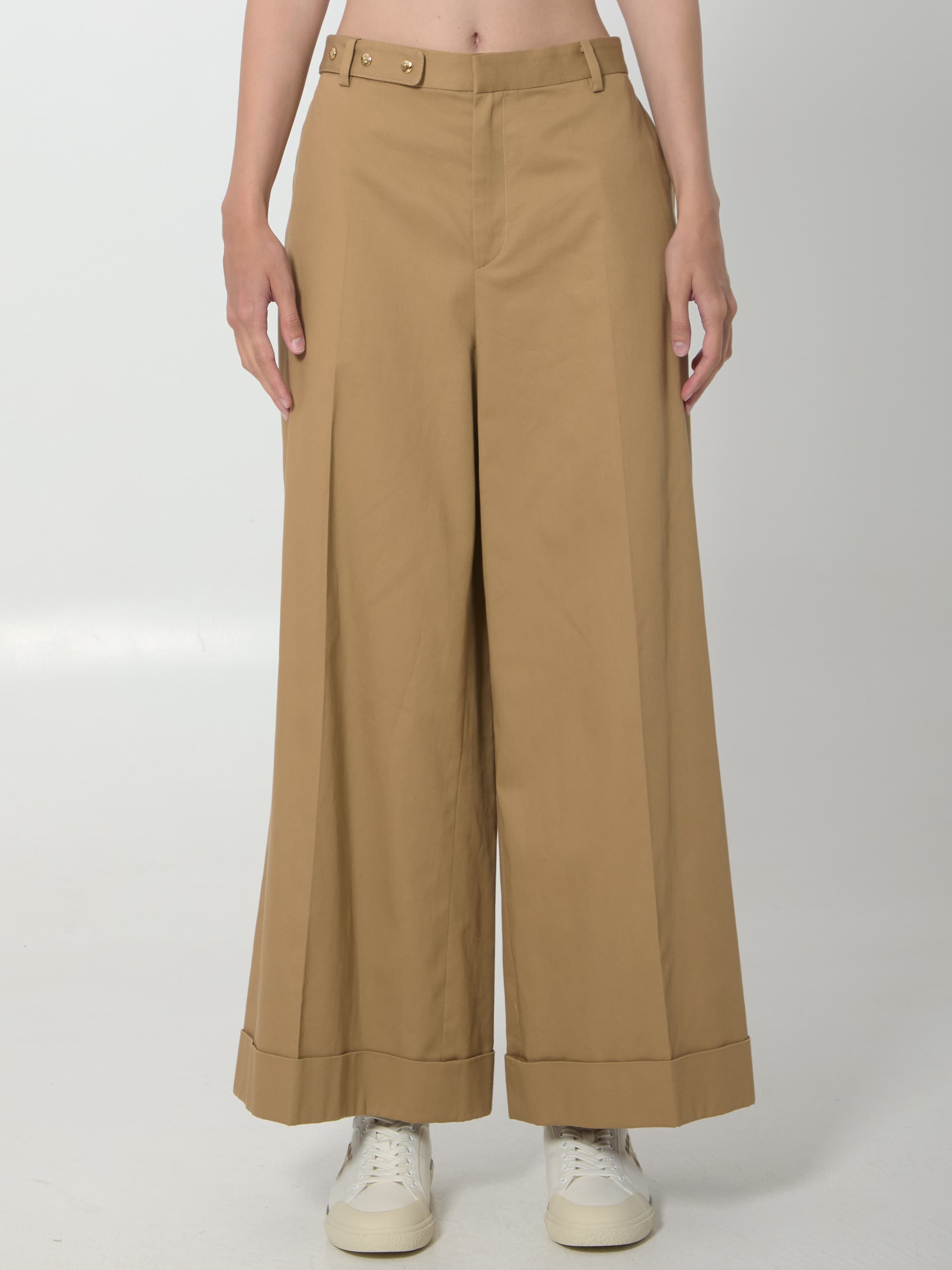 Celine Dock Pants in Cotton Twill