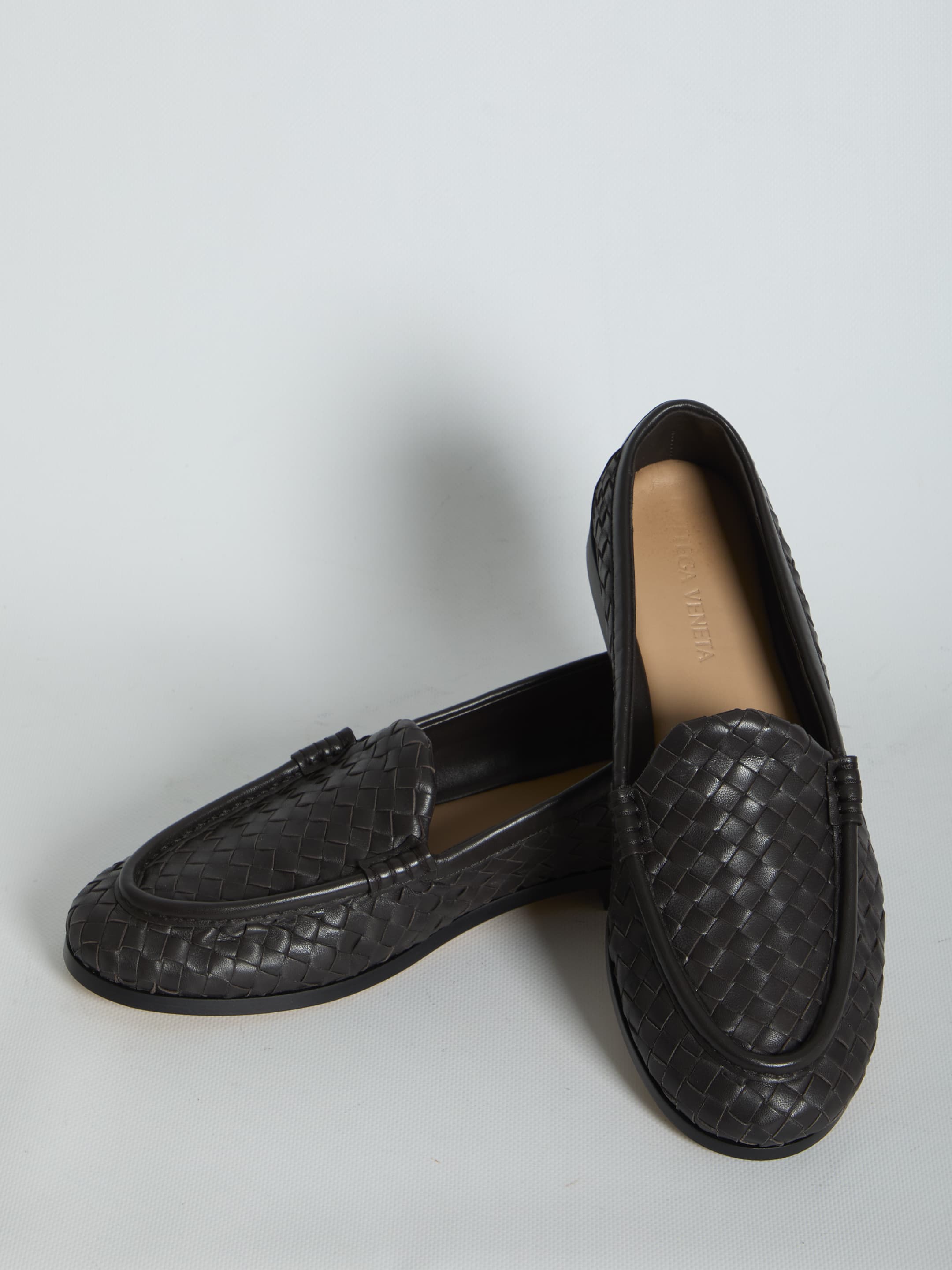 Bottega Veneta Espresso Silenzio Loafers