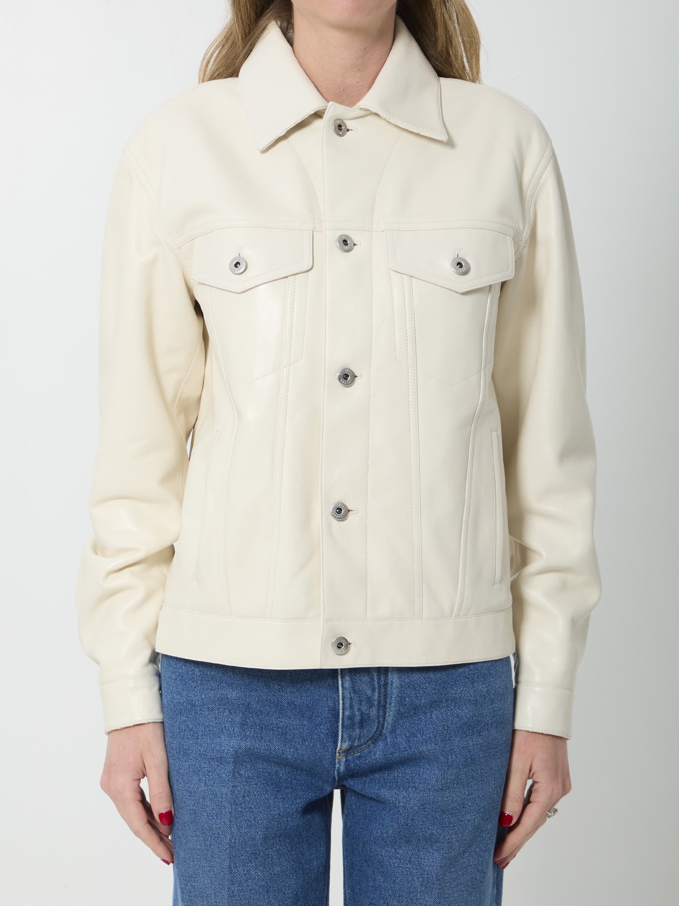 Bottega Veneta Intrecciato Leather Jacket