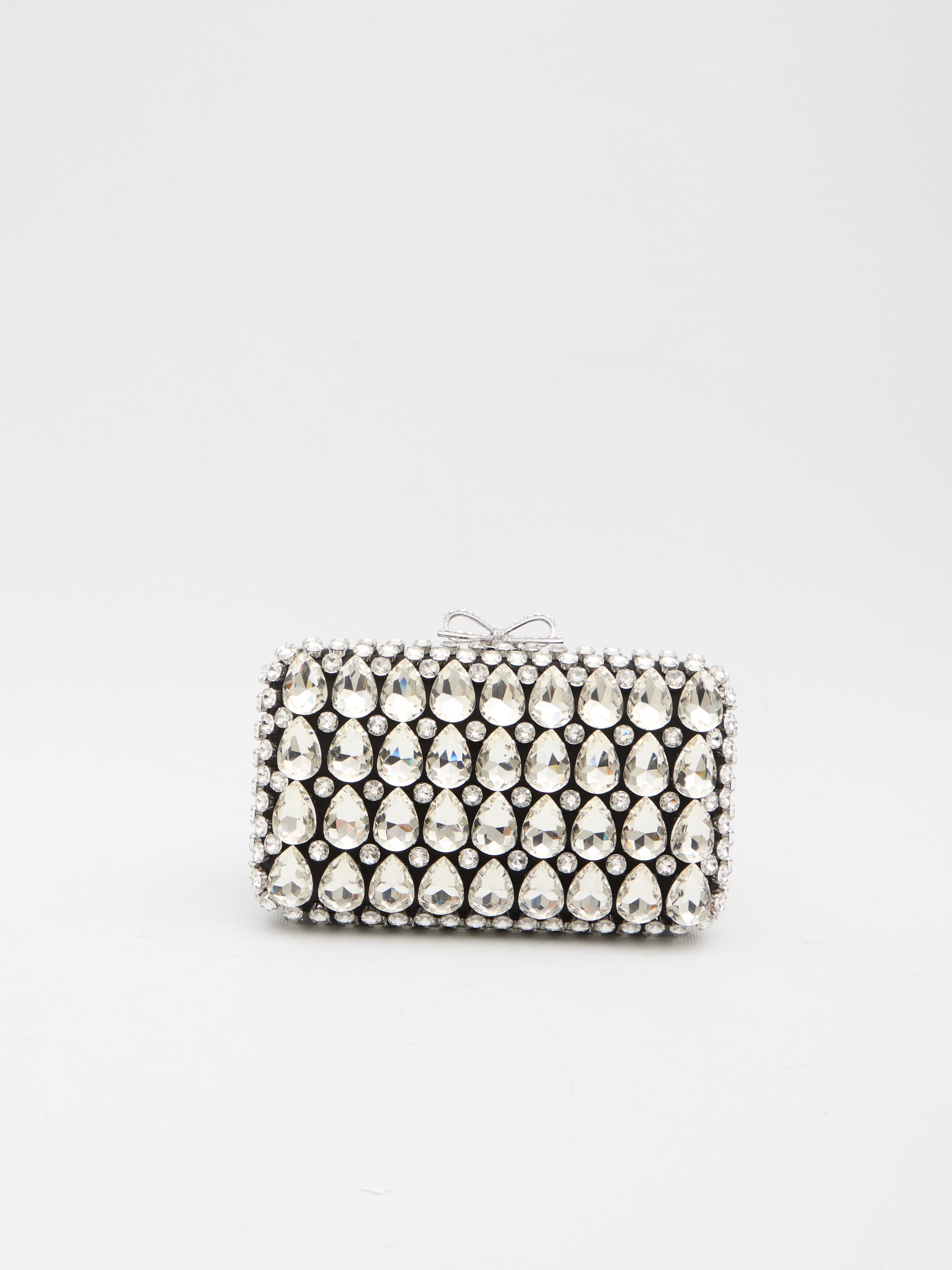 Self-Portrait SELF PORTRAIT Crystal Clutch Bag