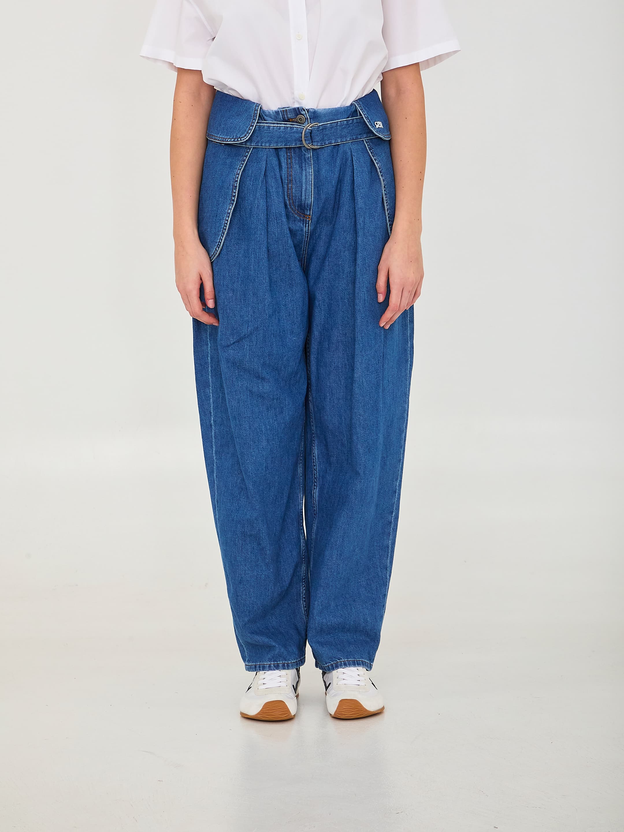 Loewe Cargo Jeans in Denim