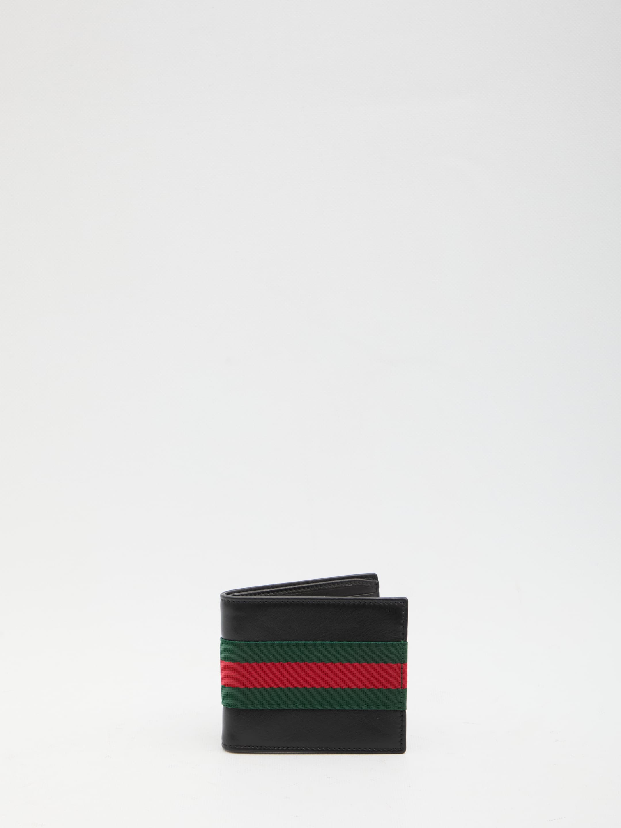 Gucci Web Trademark Bifold Wallet