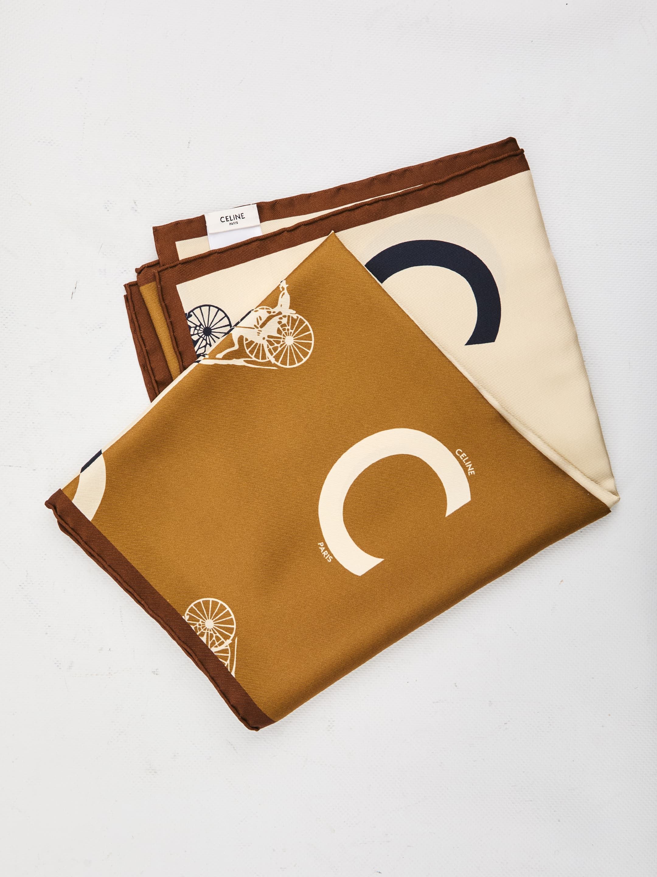 Celine Silk Twill Carré