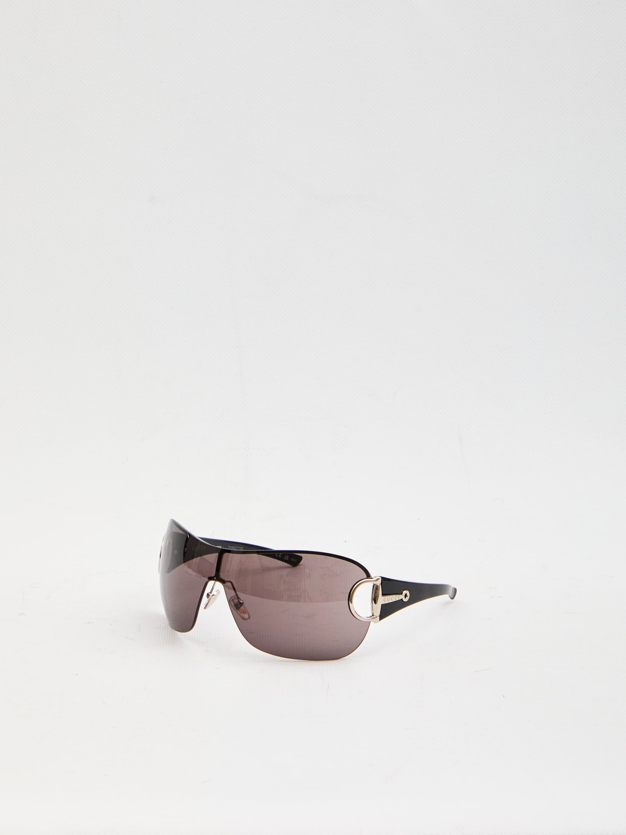 Gucci Frameless Mask-style Sunglasses