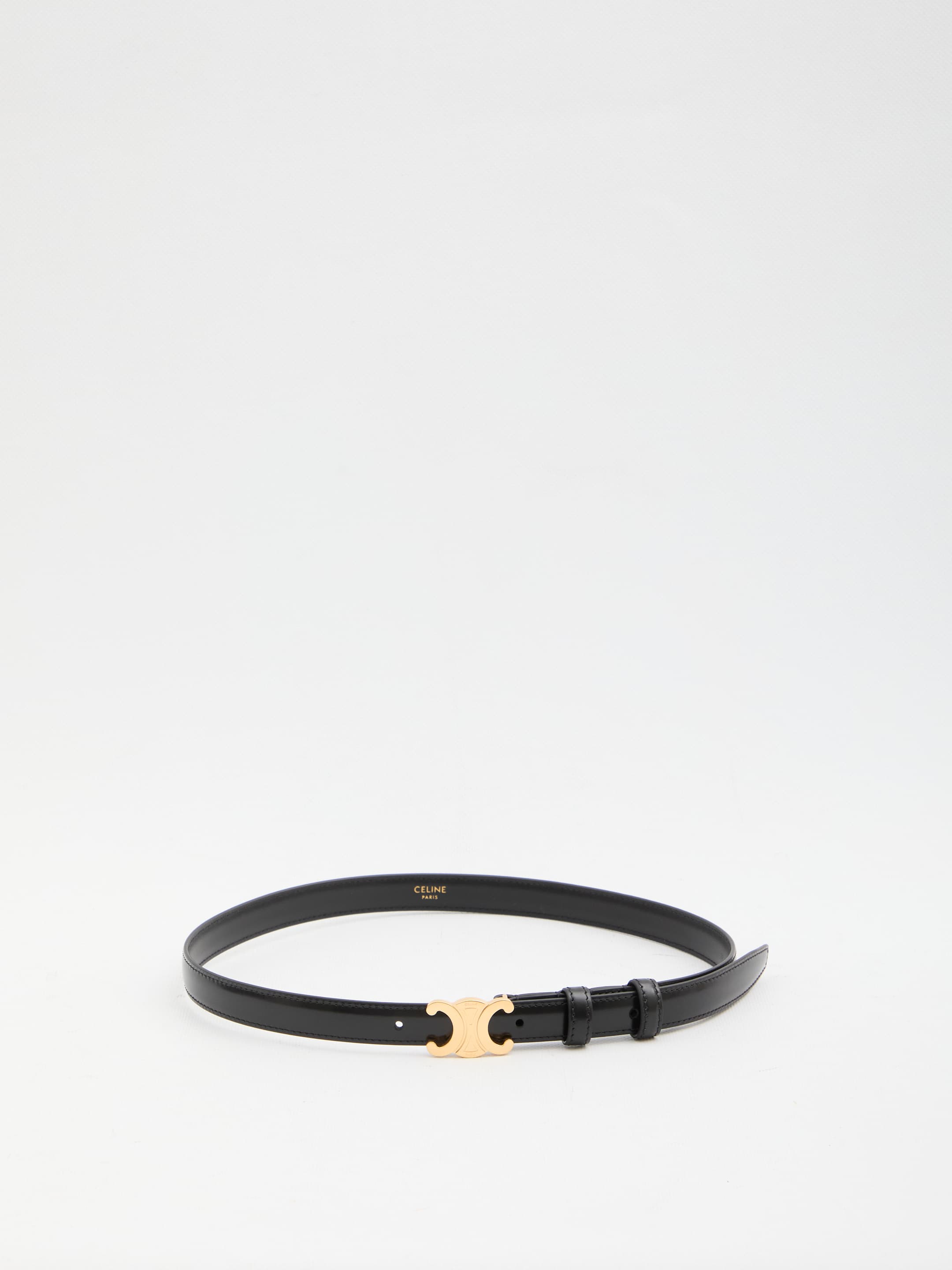 Celine Thin Triomphe Belt