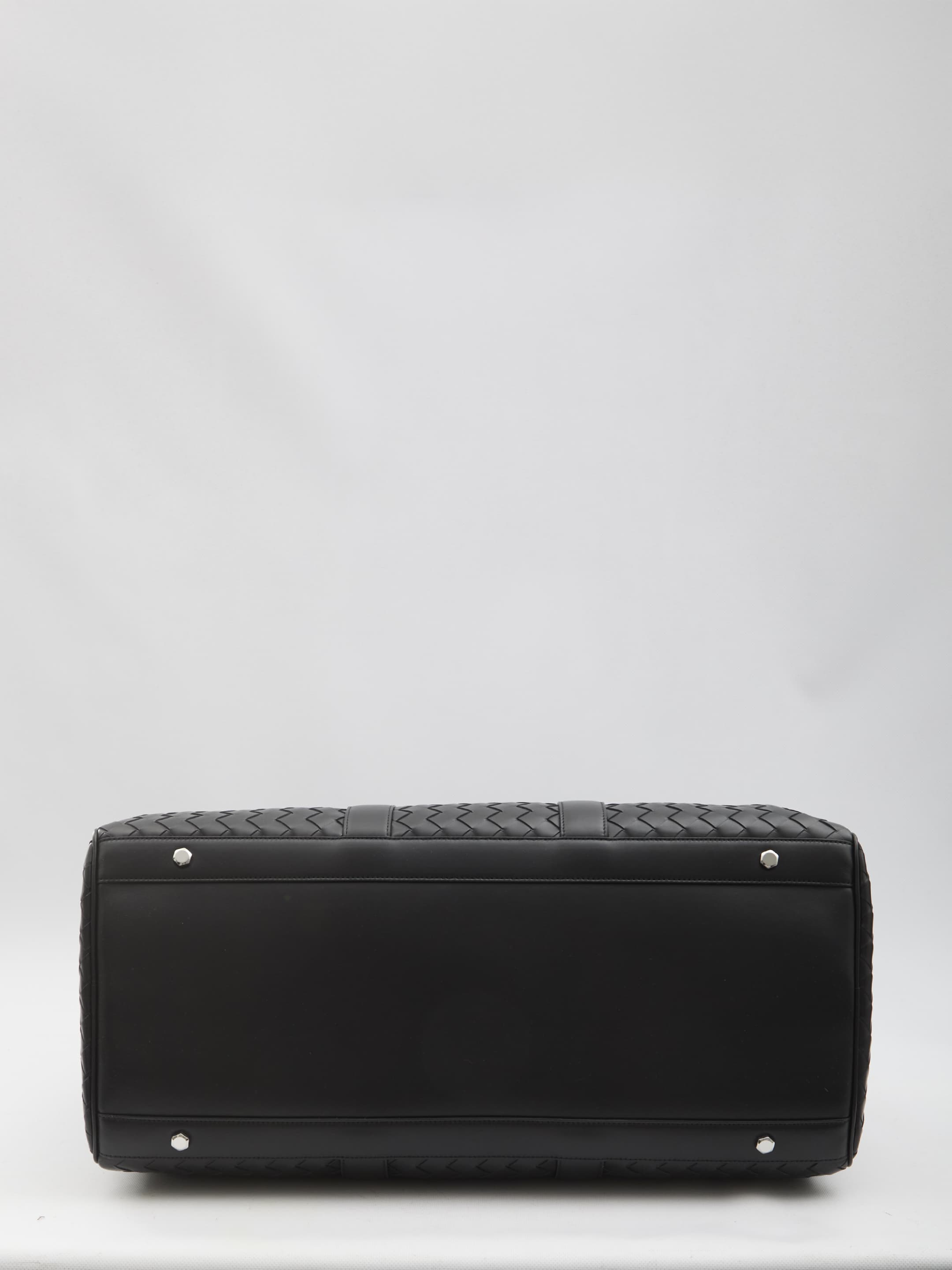 Bottega Veneta Black Cabin Duffle Bag