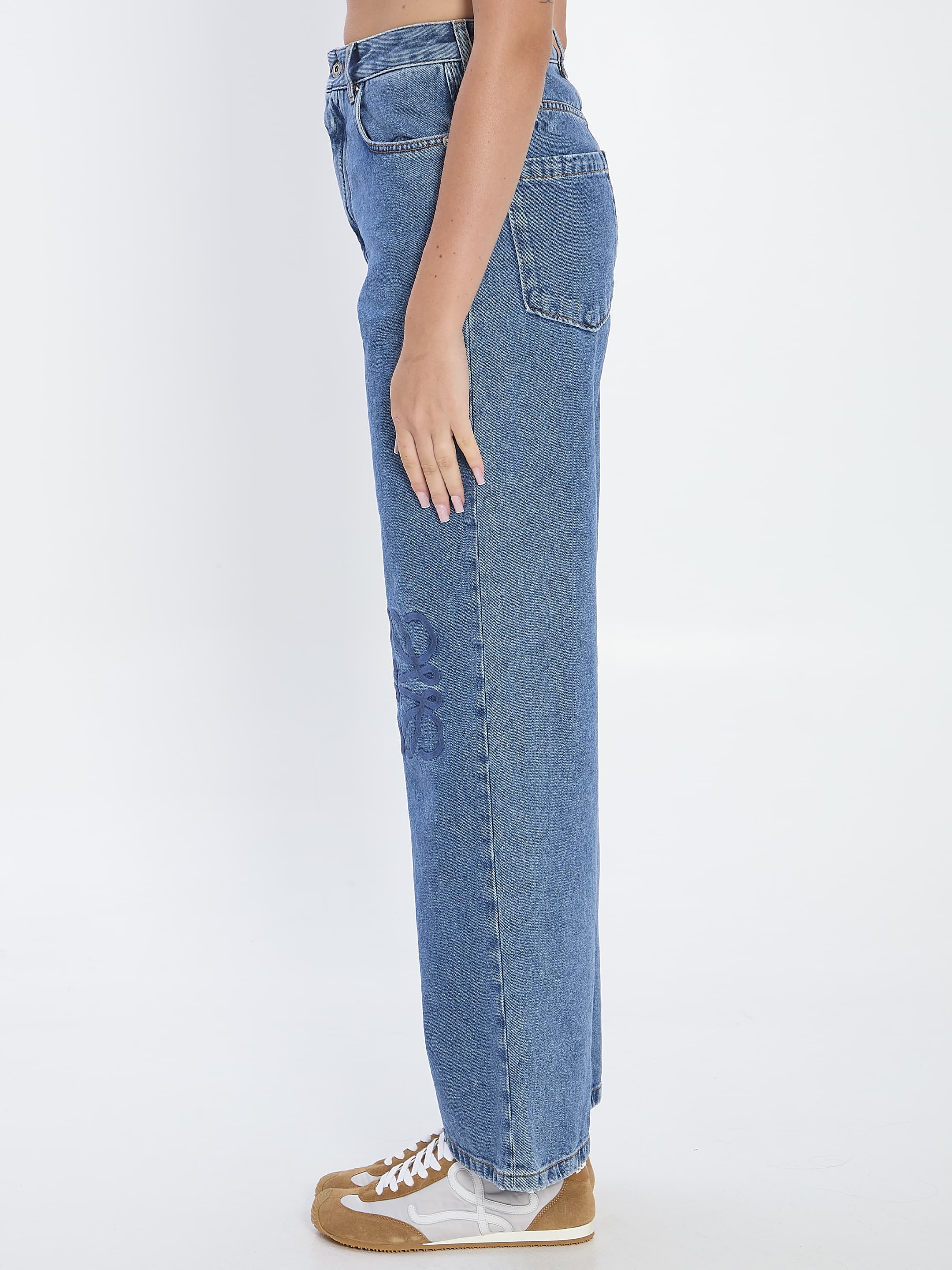 Loewe Anagram Baggy Jeans