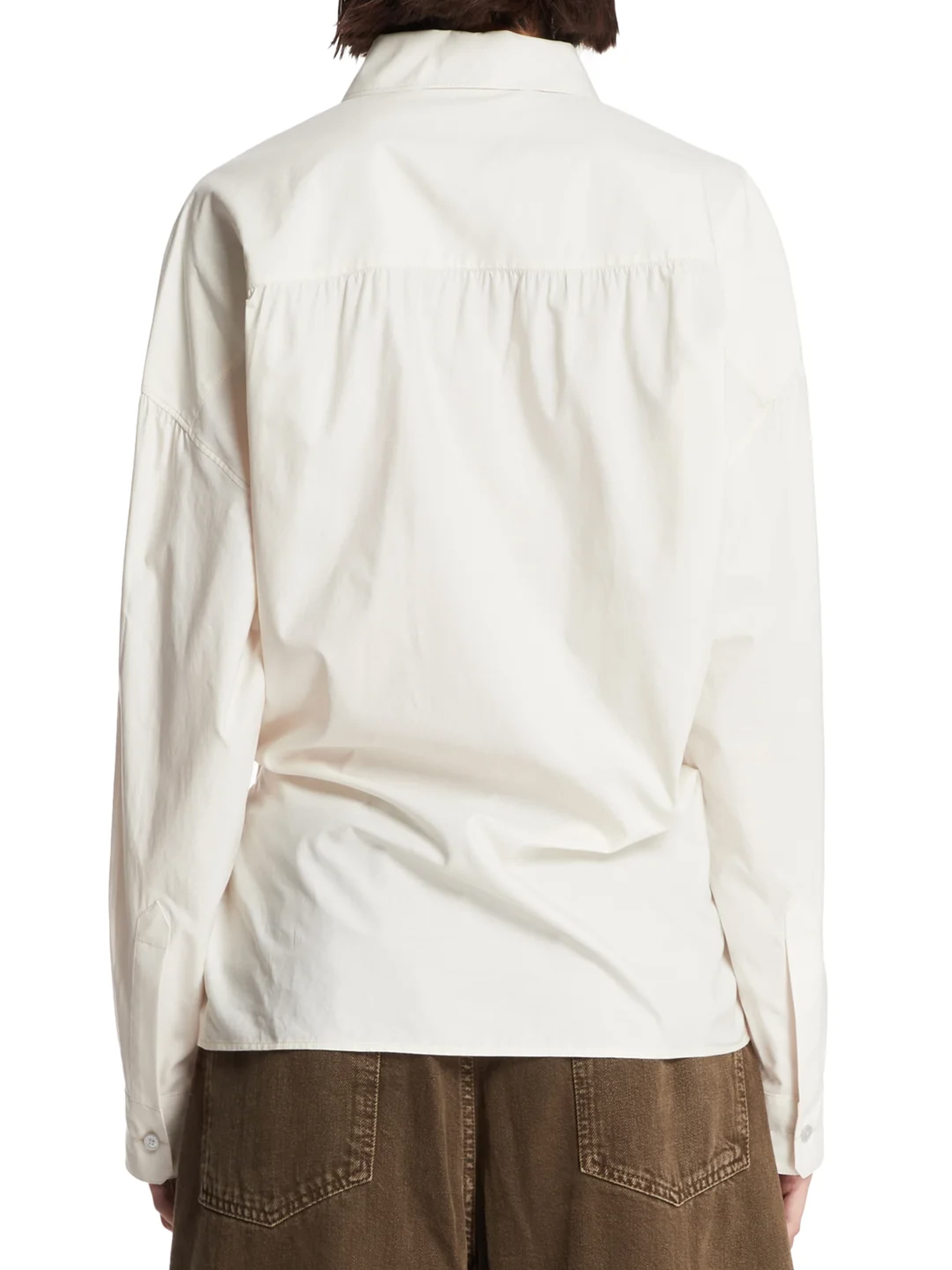 Lemaire Straight Collar Twisted Shirt