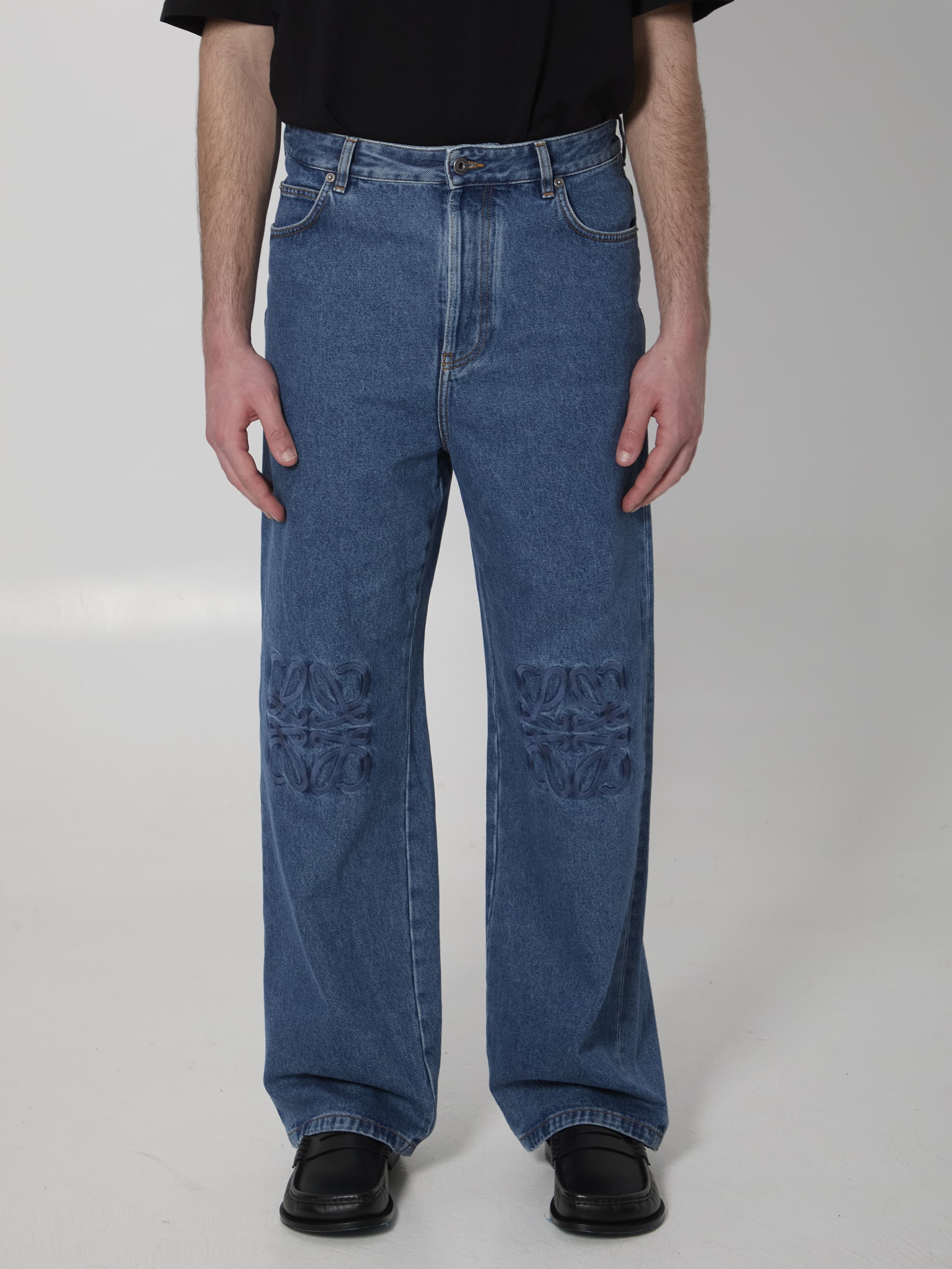 Loewe Anagram Baggy Jeans