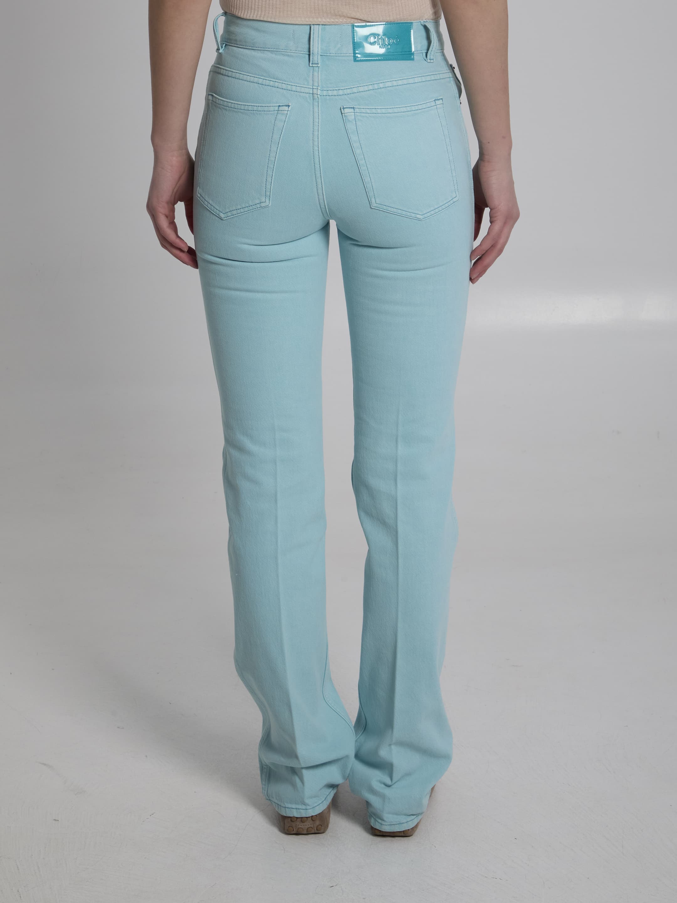 Chloé CHLOE Straight Leg Jeans in Denim