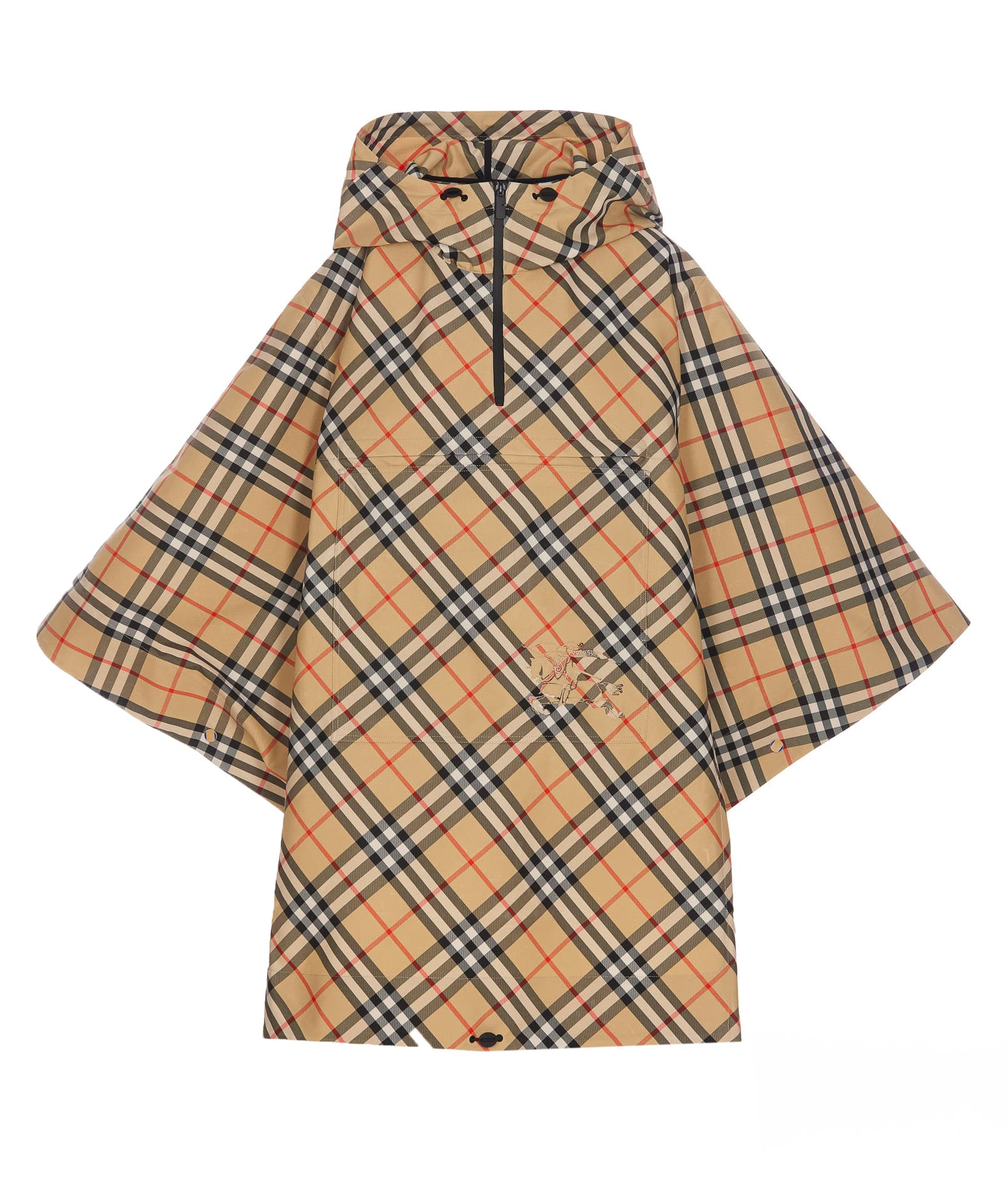 Burberry CHECK RAIN CAPE