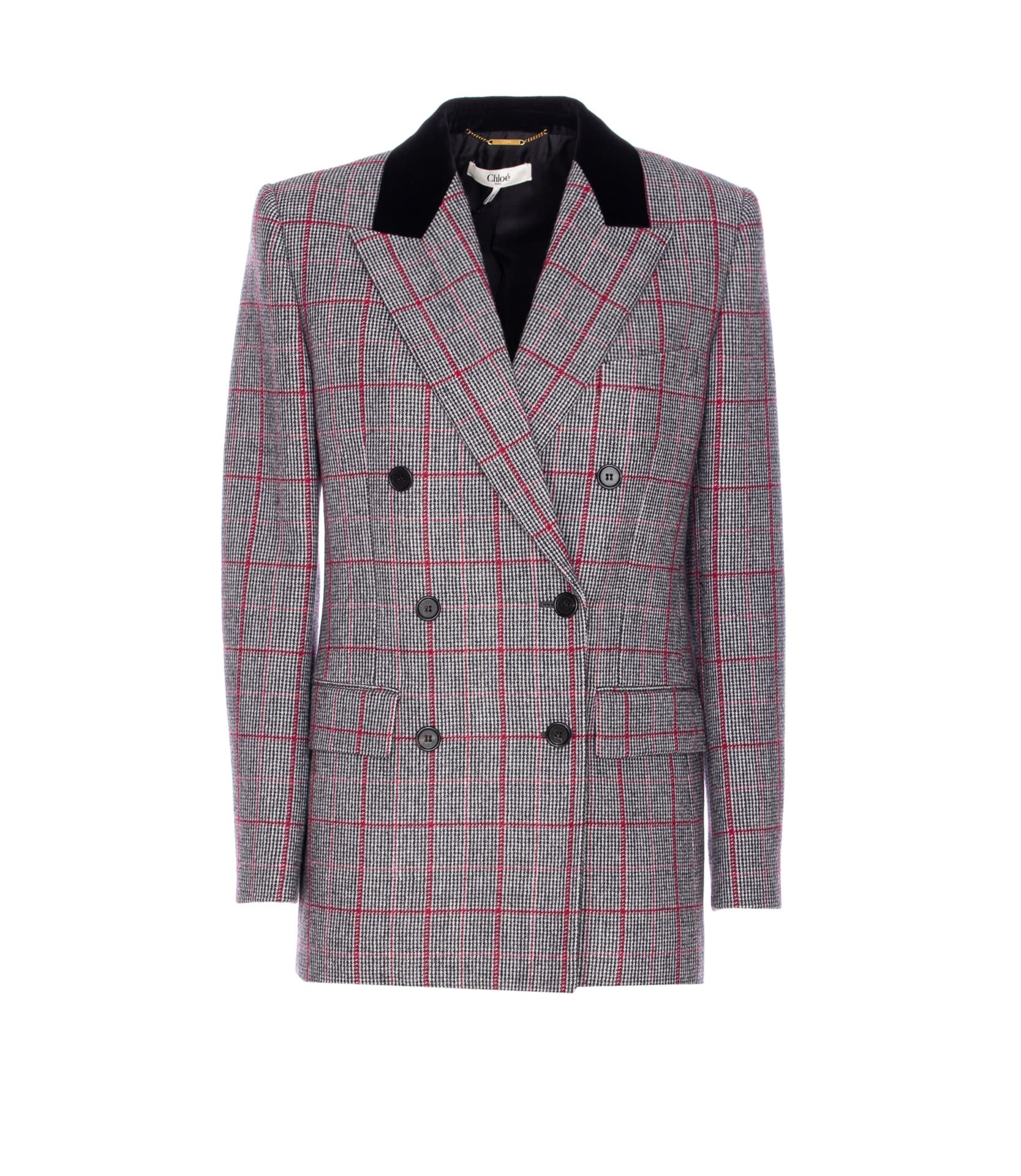 Chloé Chloe' DOUBLE BREASTED BUTTON JACKET