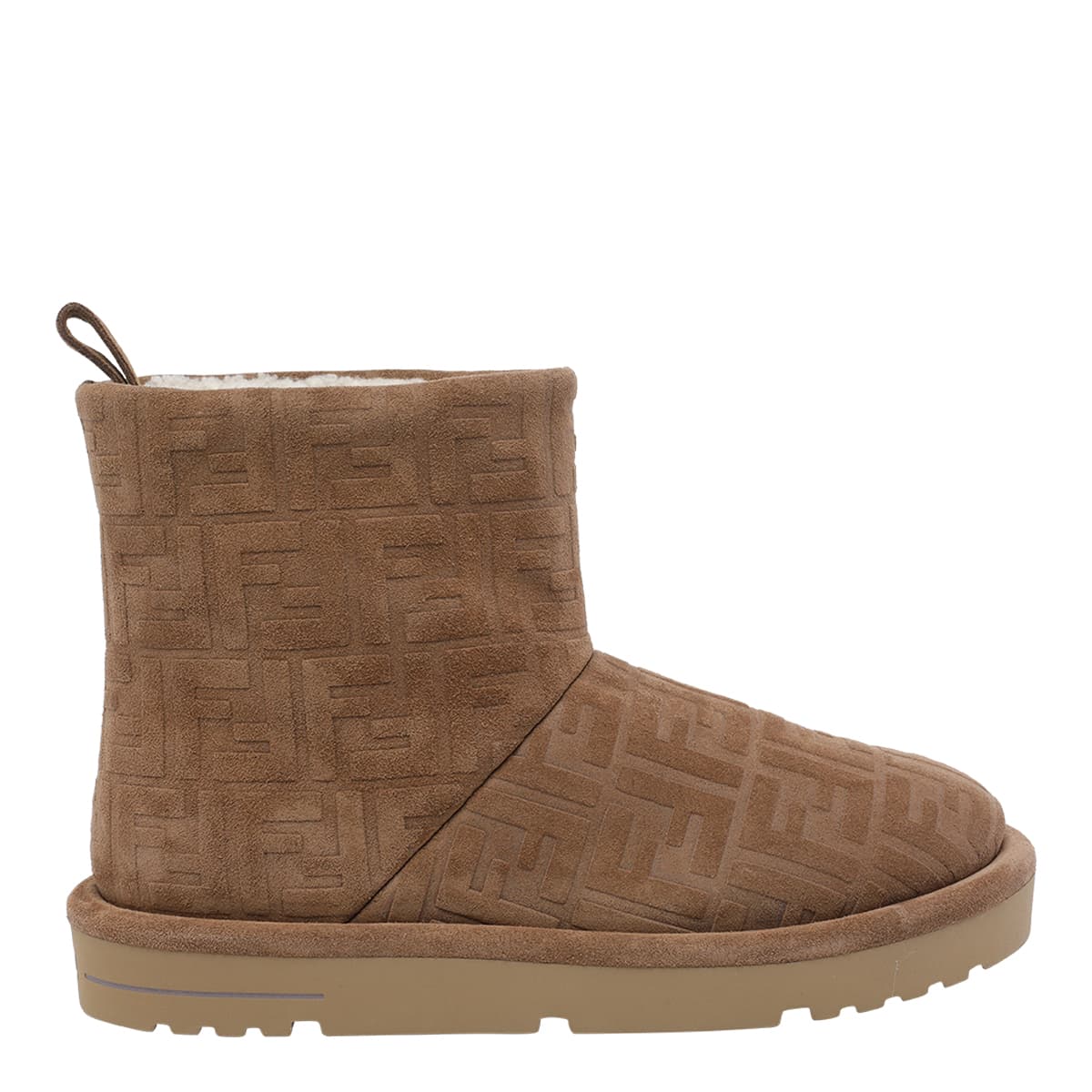Fendi Ff Boots in Suede