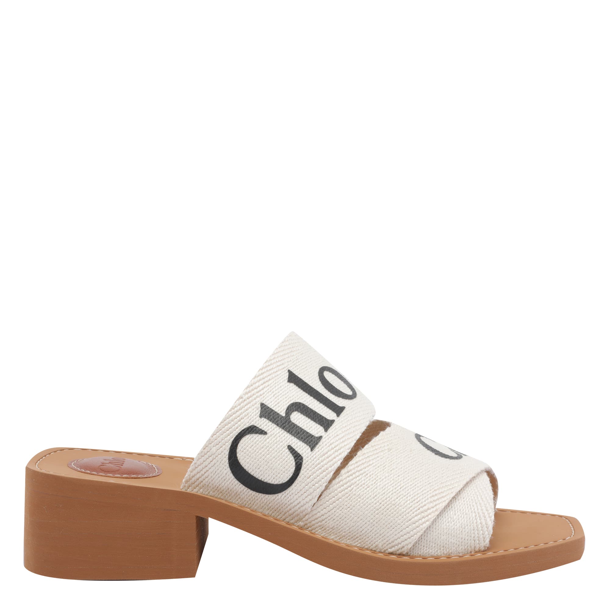 Chloé Chloe' WOODY PUMP SANDALS