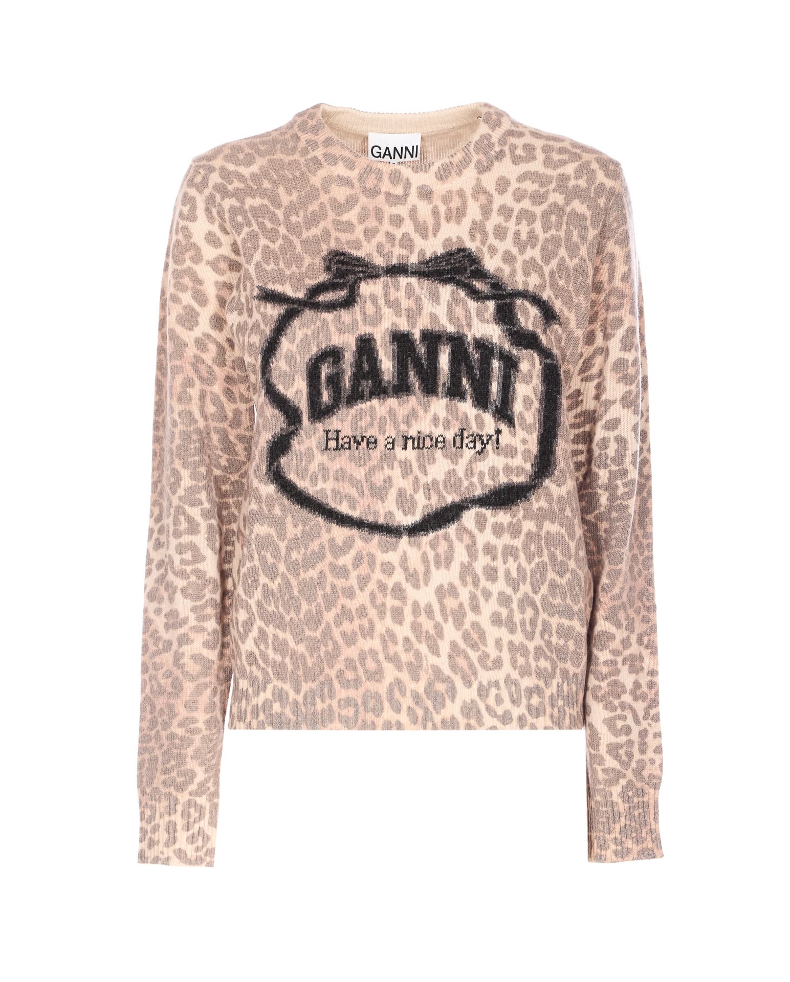 GANNI GRAPHIC SWEATER