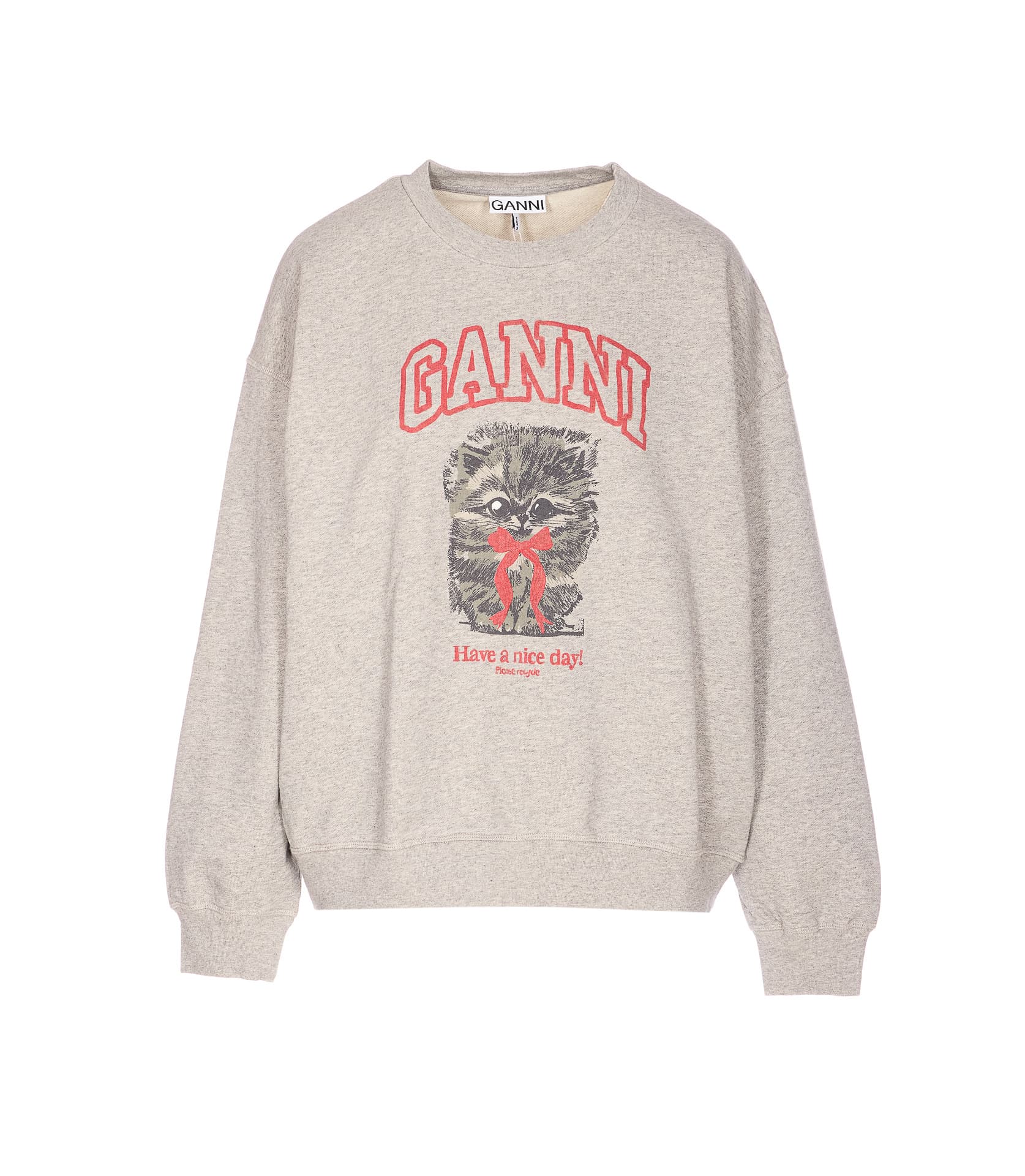 GANNI KITTY SWEATSHIRT