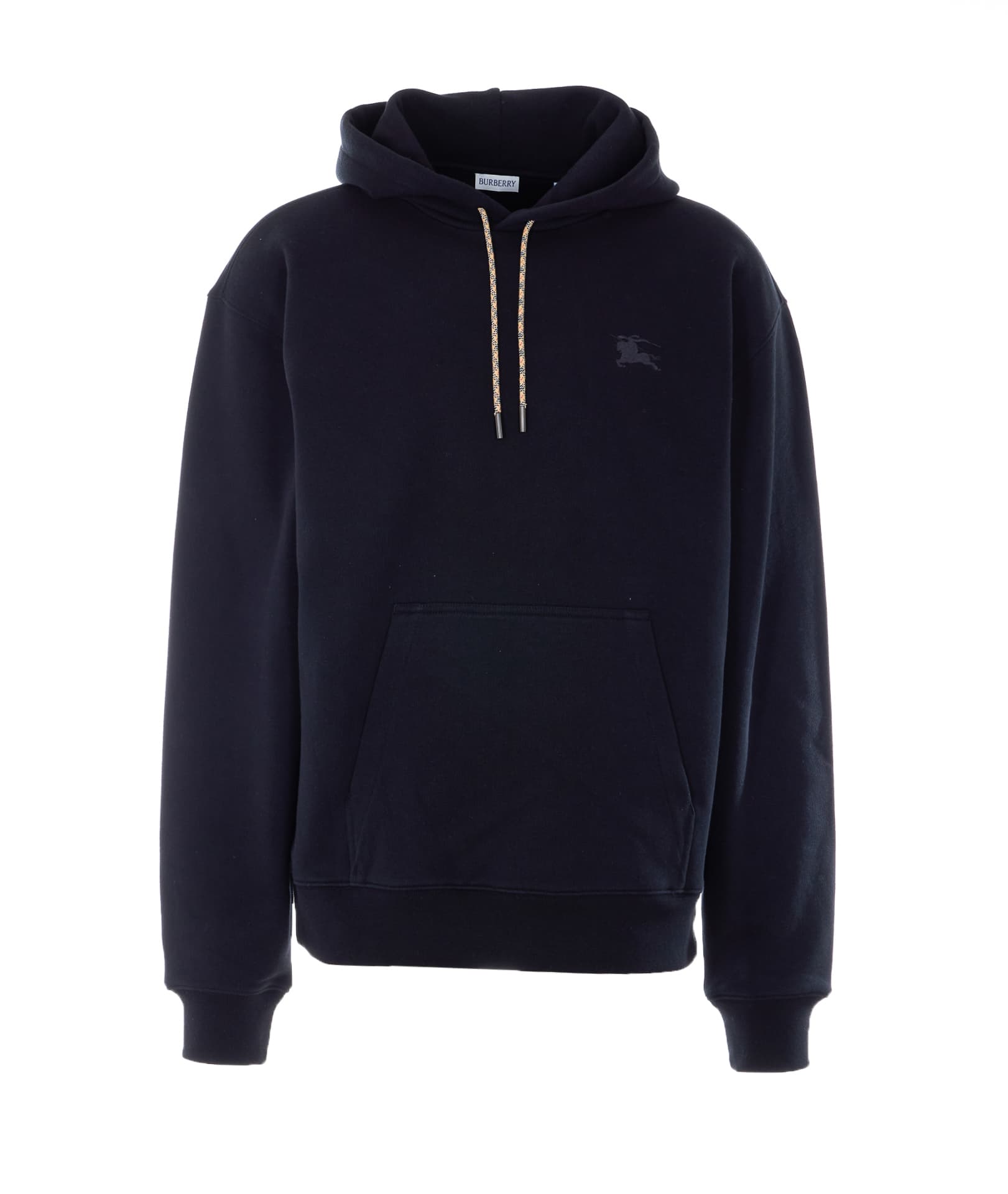 Burberry REILLY HOODIE WITH CHECK PATCH