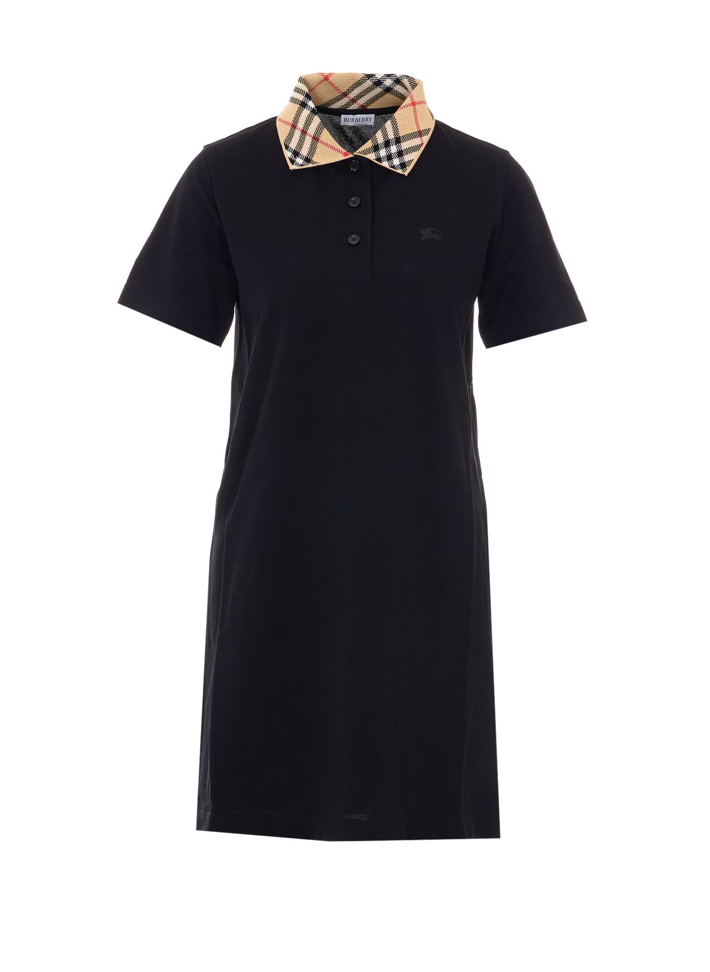 Burberry CHECK NECK DRESS