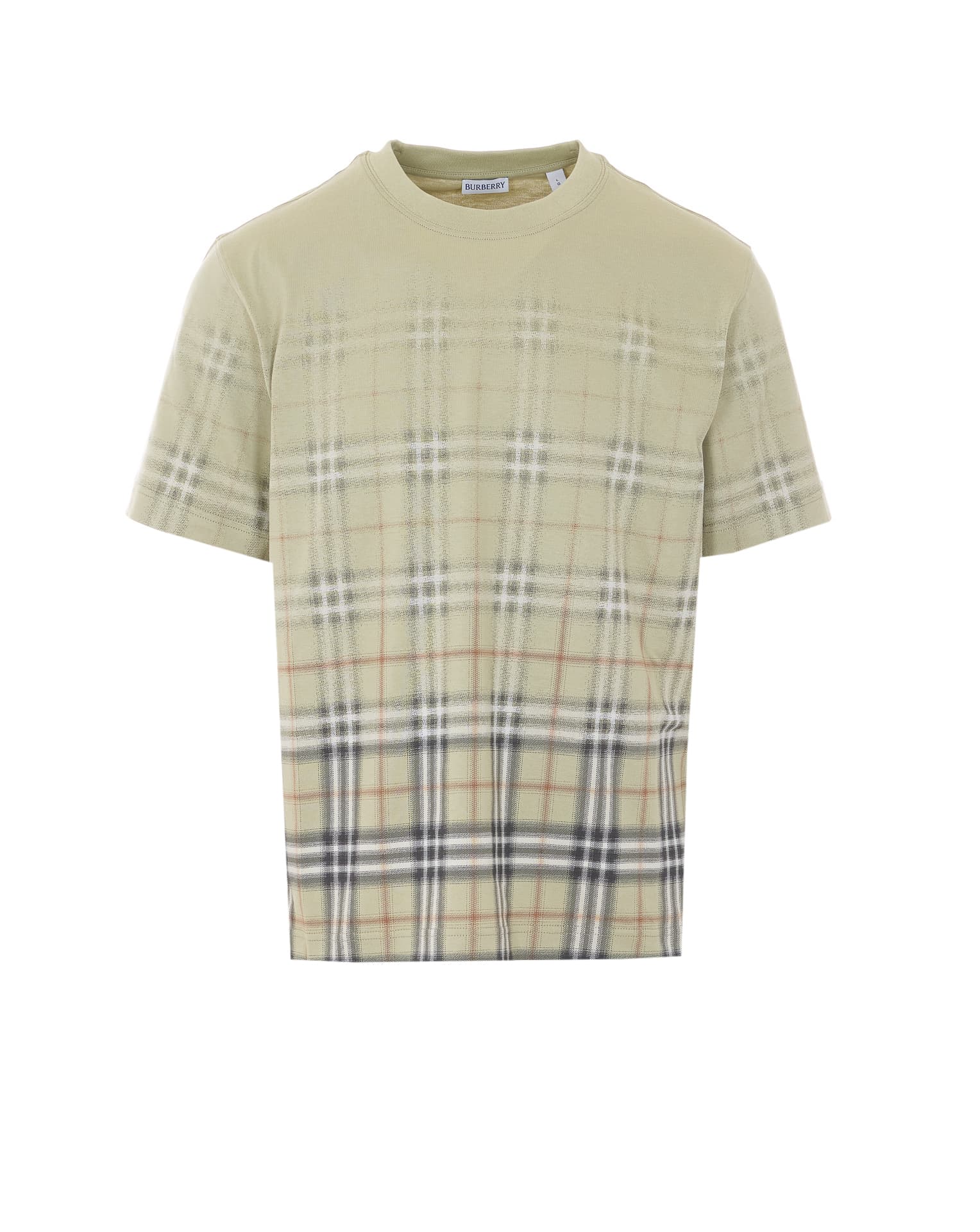 Burberry GRADIENT CHECK T-SHIRT
