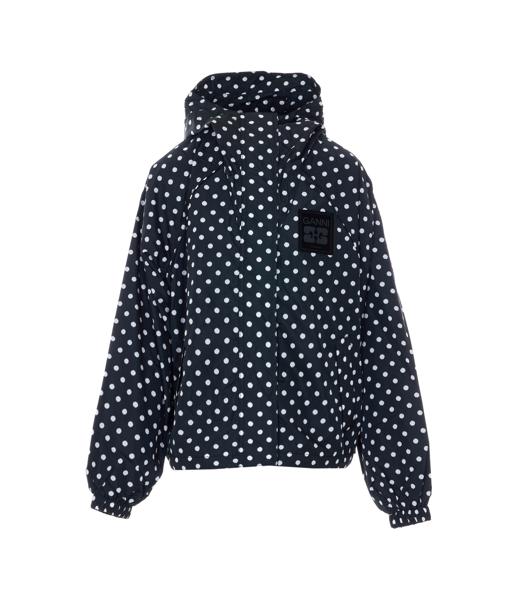 GANNI FLYWEIGHT NYLON JACKET