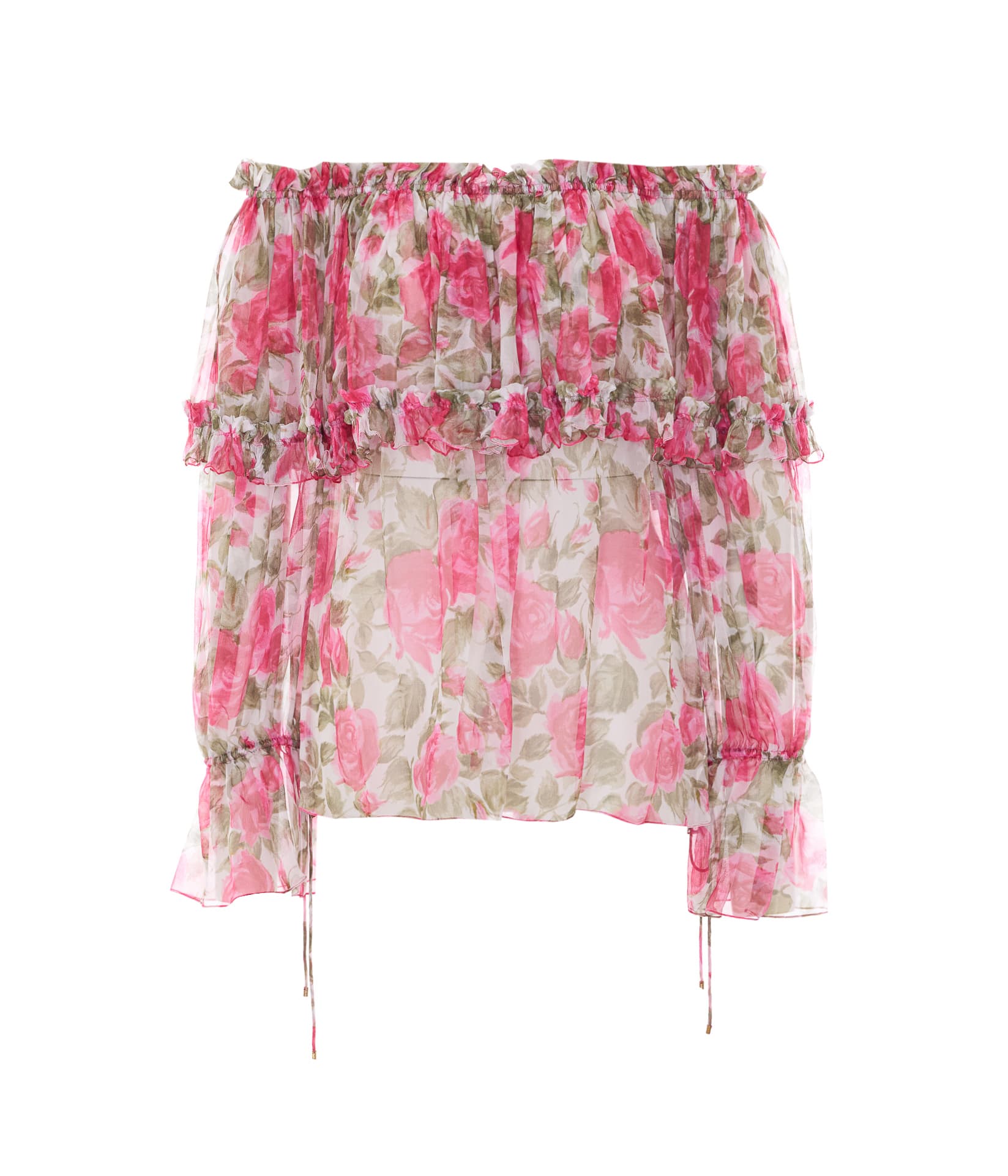 Chloé Chloe' FLORAL PATTERN BLOUSE