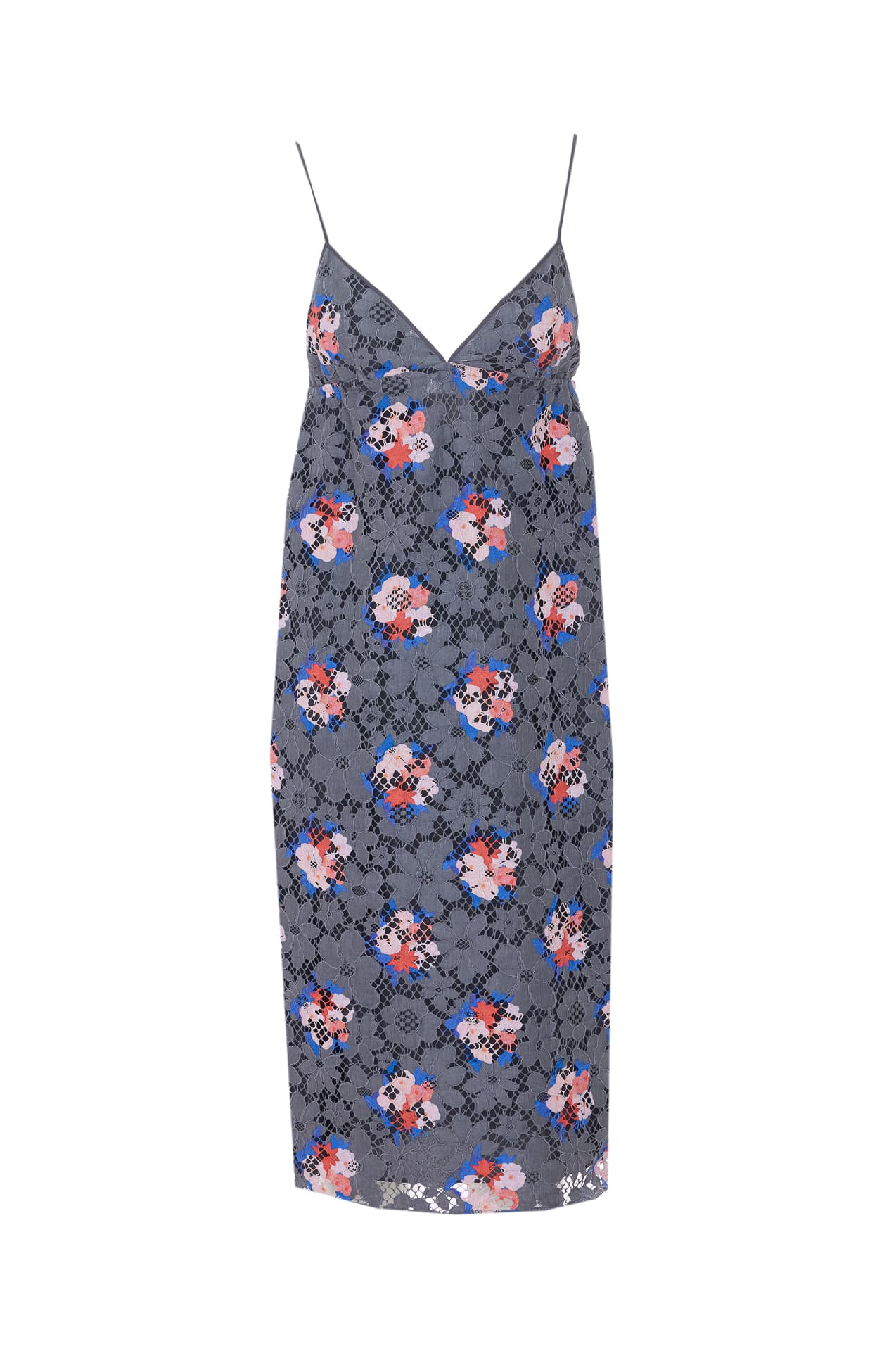 Fendi DRESS WITH FENDI BOUQUET PATTERN