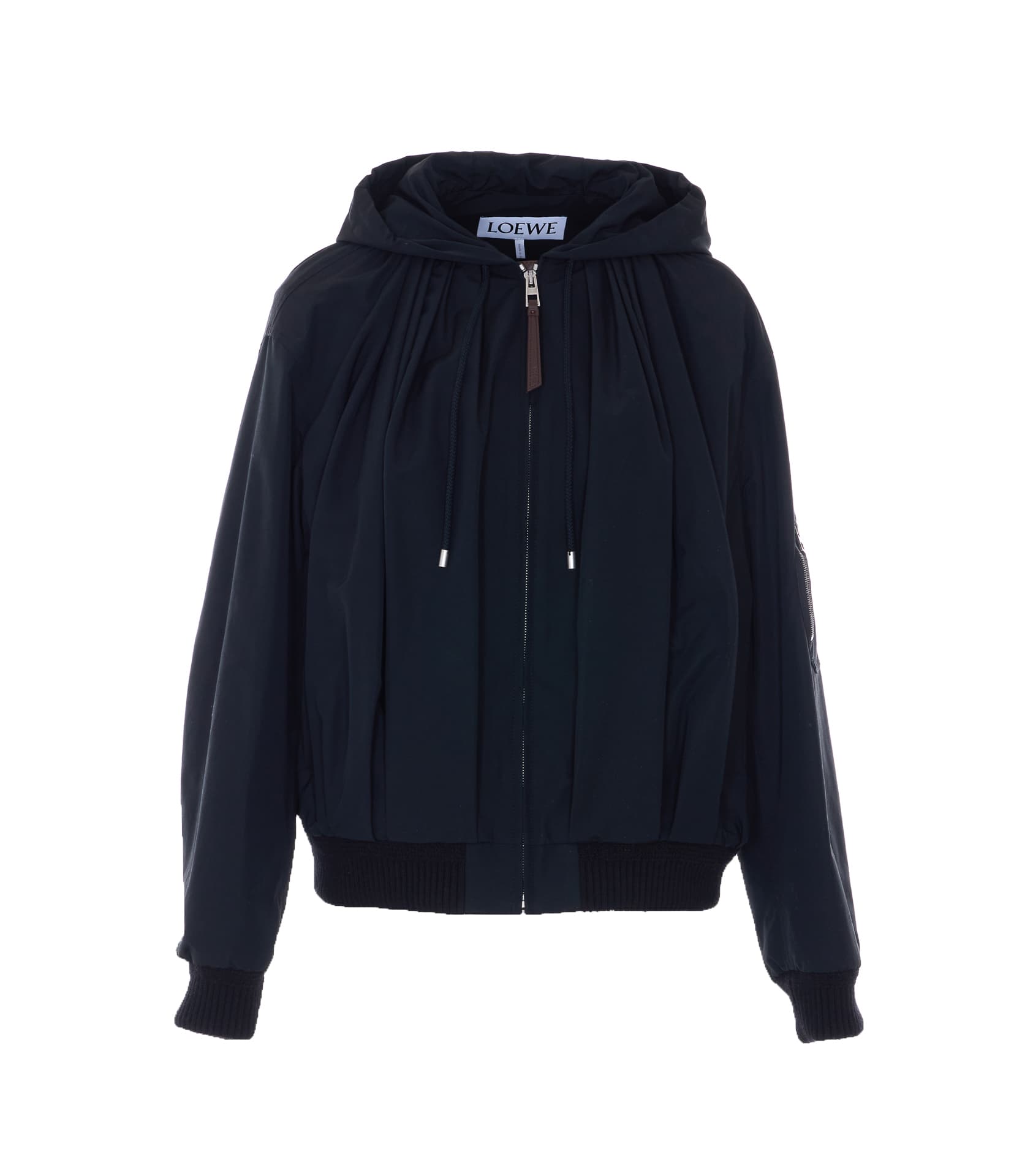 Loewe COTTON BLEND HOODED JACKET