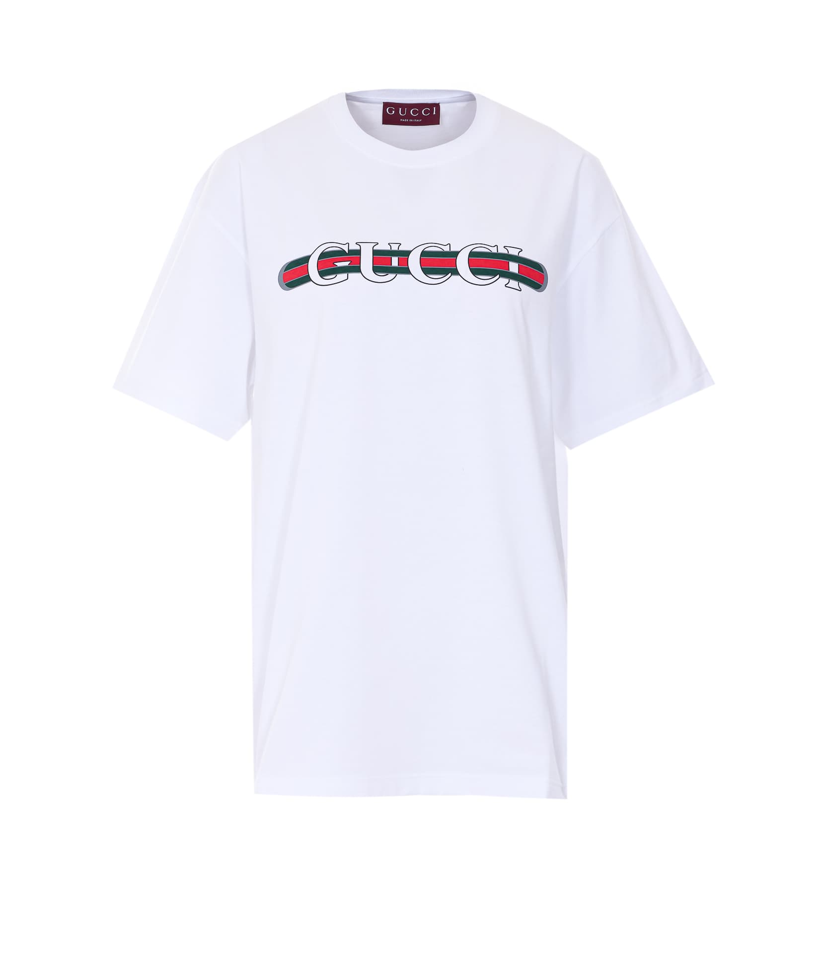 Gucci GUCCI WEB PRINT T-SHIRT